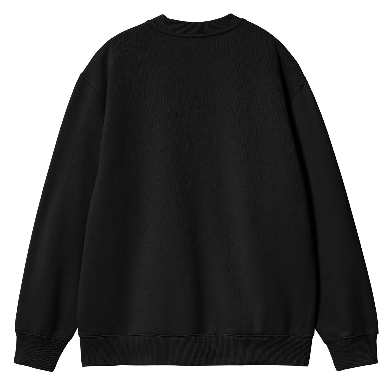 Carhartt WIP Womens Sweat Black / White clip accents Streetwear Basics