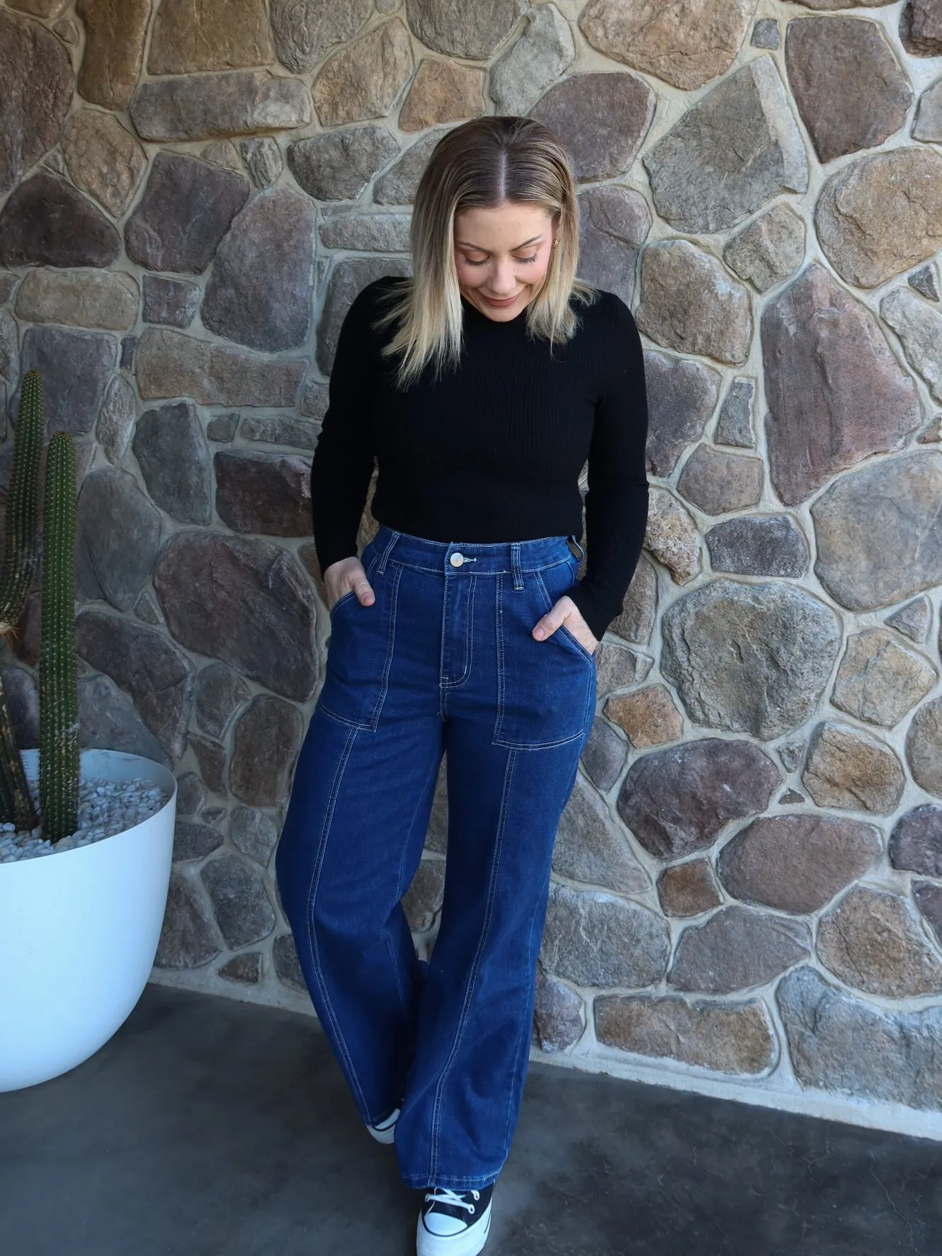 Spring Mood Office Wear Minimalist Carlisle Jean