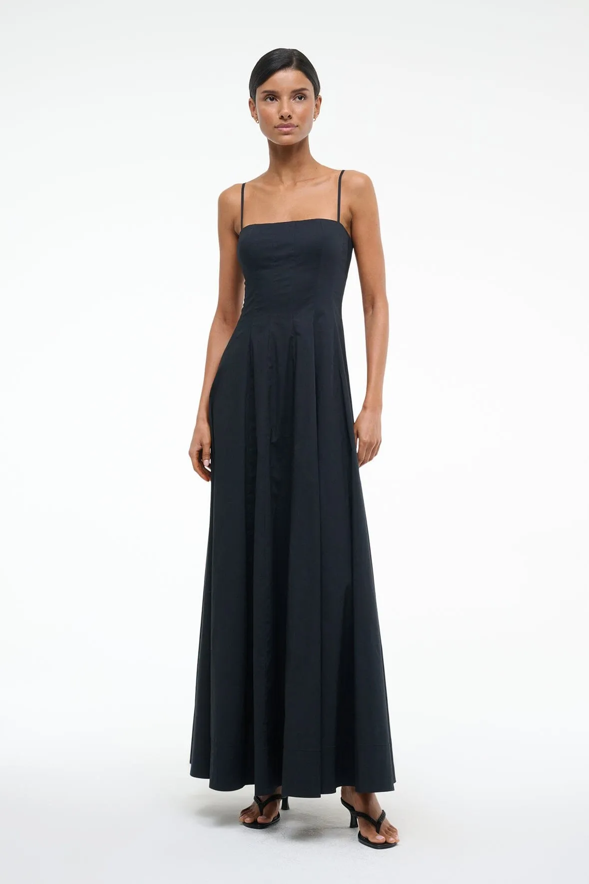 Smooth Shape WYLIE MAXI DRESS | BLACK