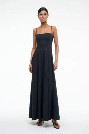 WYLIE MAXI DRESS | BLACK Subtle Flex Sophisticated Vibe