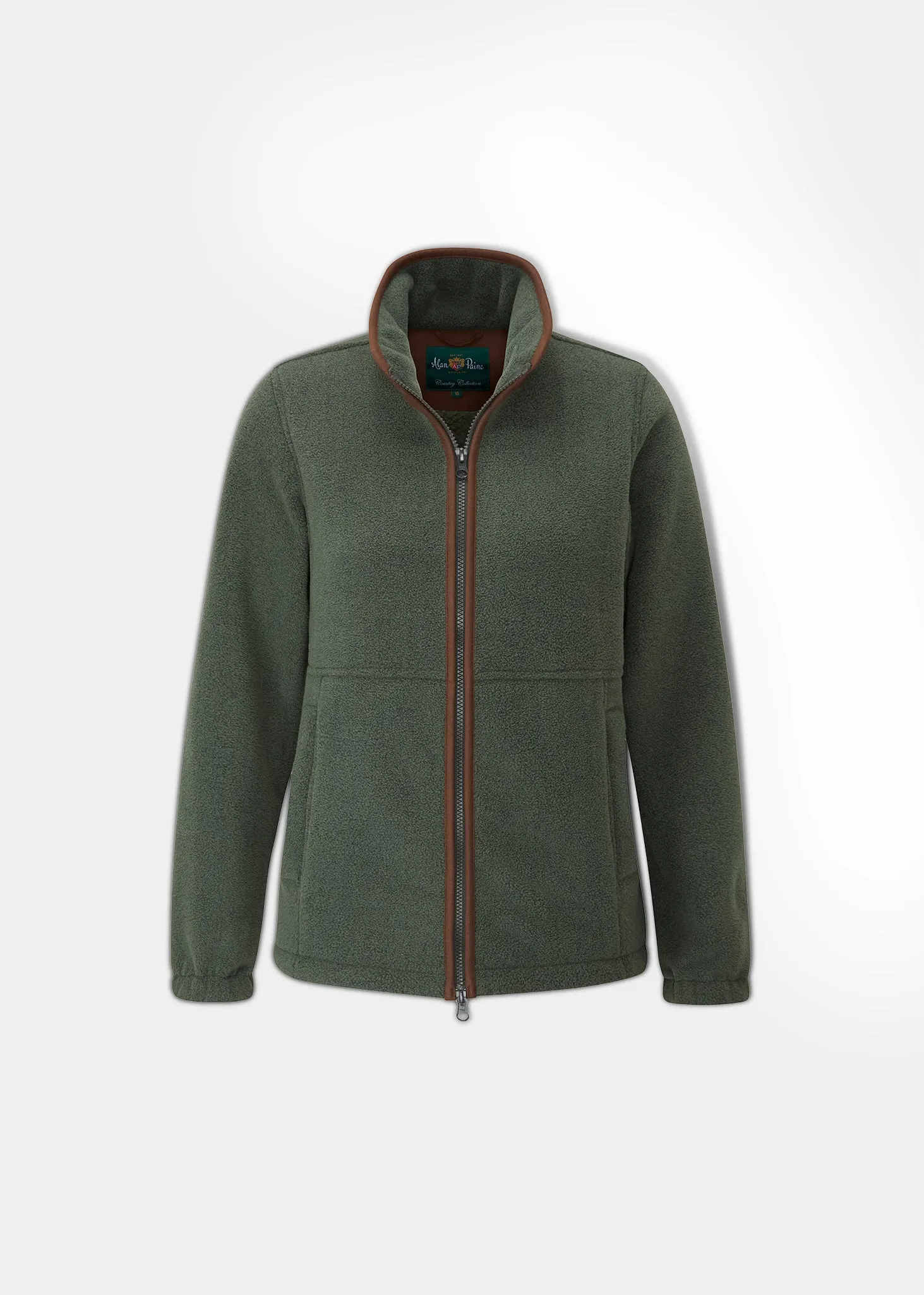 Weekend Errand Running Errand Aylsham Ladies Fleece Jacket In Cedar Green - Regular Fit