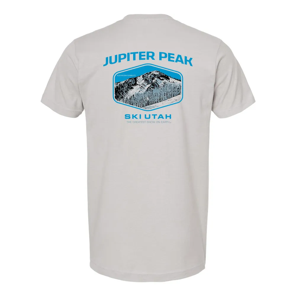 Ultimate Comfort Bold Comfort Ski Utah Jupiter Peaks T-Shirt - Multiple Colorways