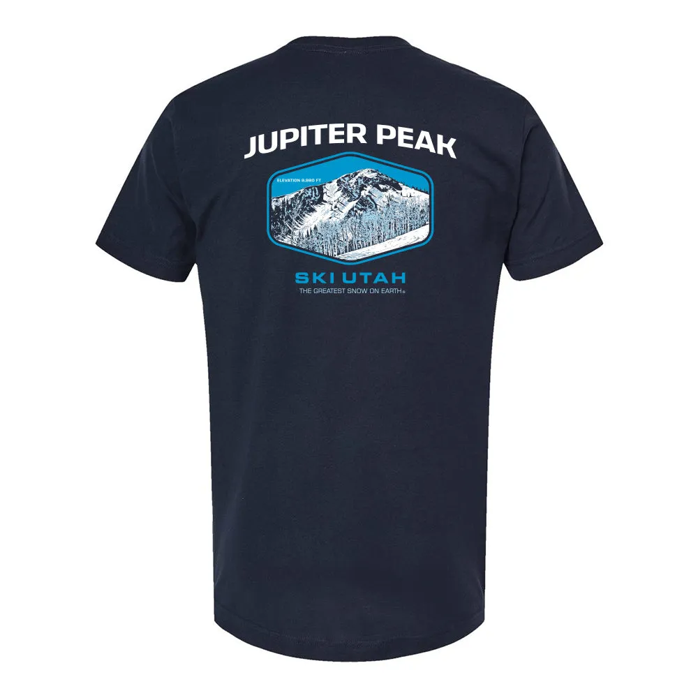 Urban Trend Ski Utah Jupiter Peaks T-Shirt - Multiple Colorways