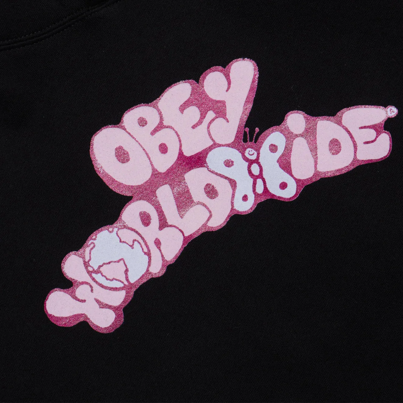 Obey Worldwide Butterfly 2 Black product ethical sourcing