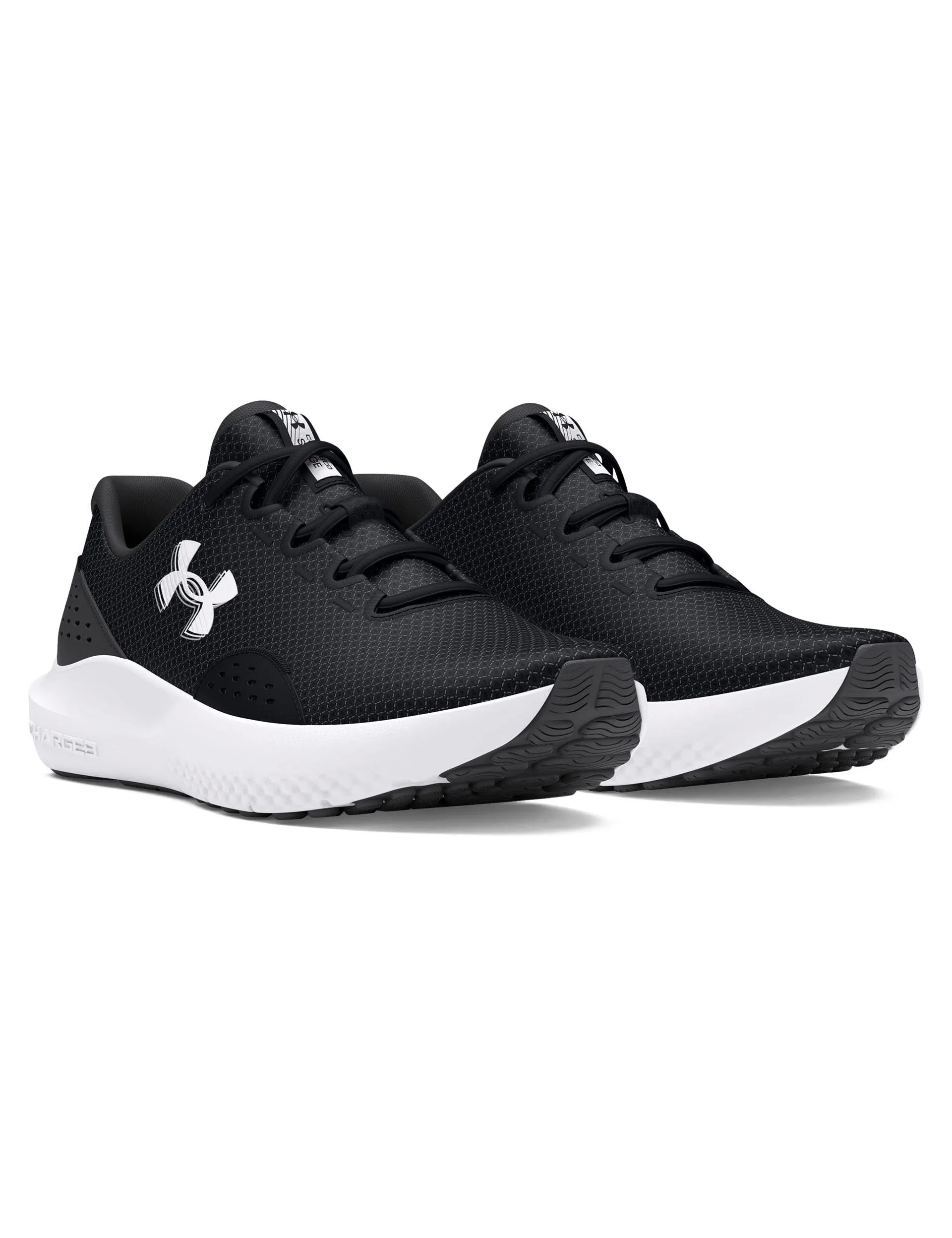 Charged Surge 4 - Black/Anthracite/White fall running shoes Sports - specific