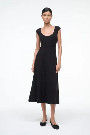 Unlined Look Bright Appeal CHARLOTTE DRESS | BLACK