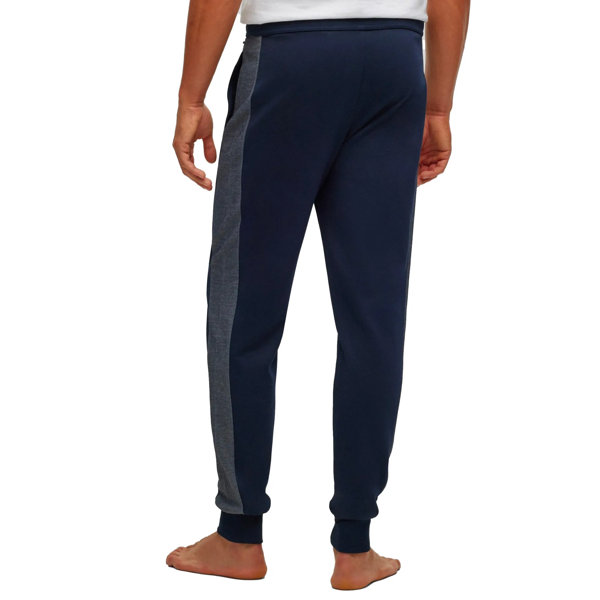 WrinkleFreeFabric Reflective Trim Boss Cotton Blend Jogger - Navy