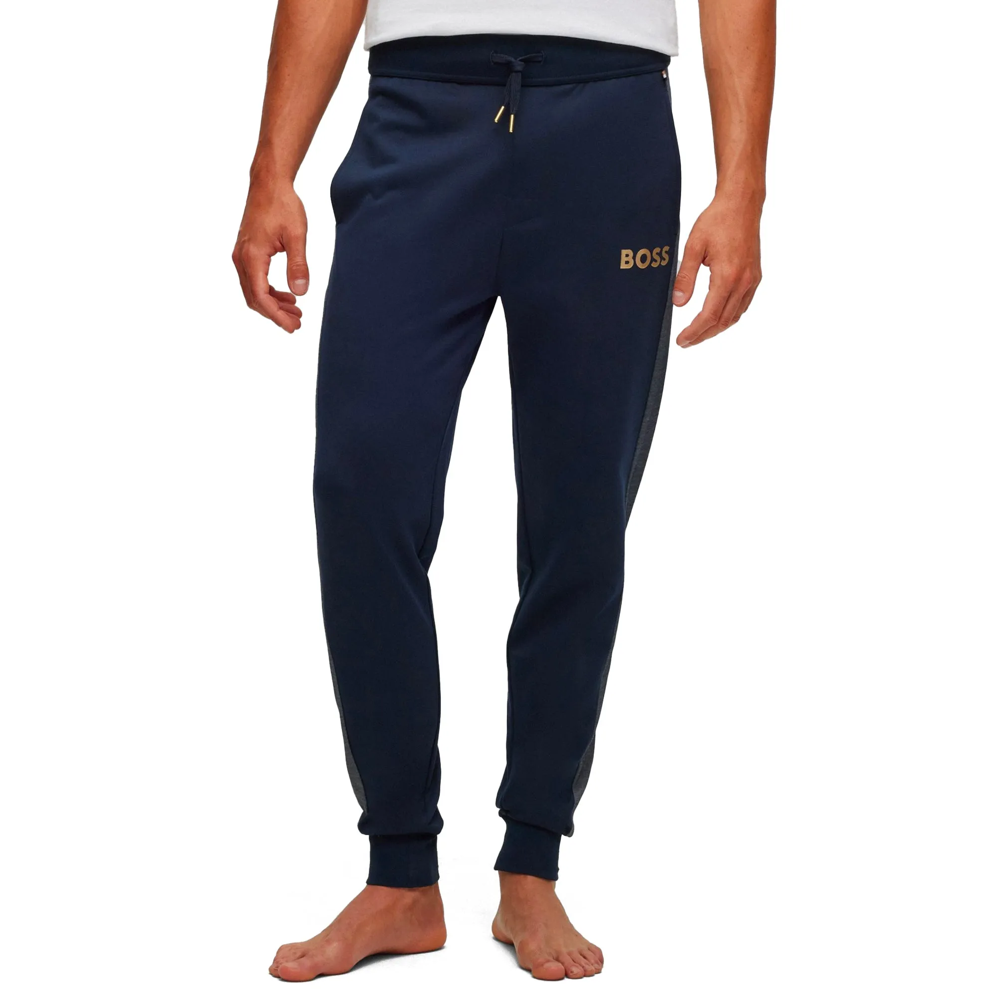 Boss Cotton Blend Jogger - Navy Core Support