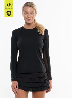 Breeze Long Sleeve Crew Compact Stitch Pattern