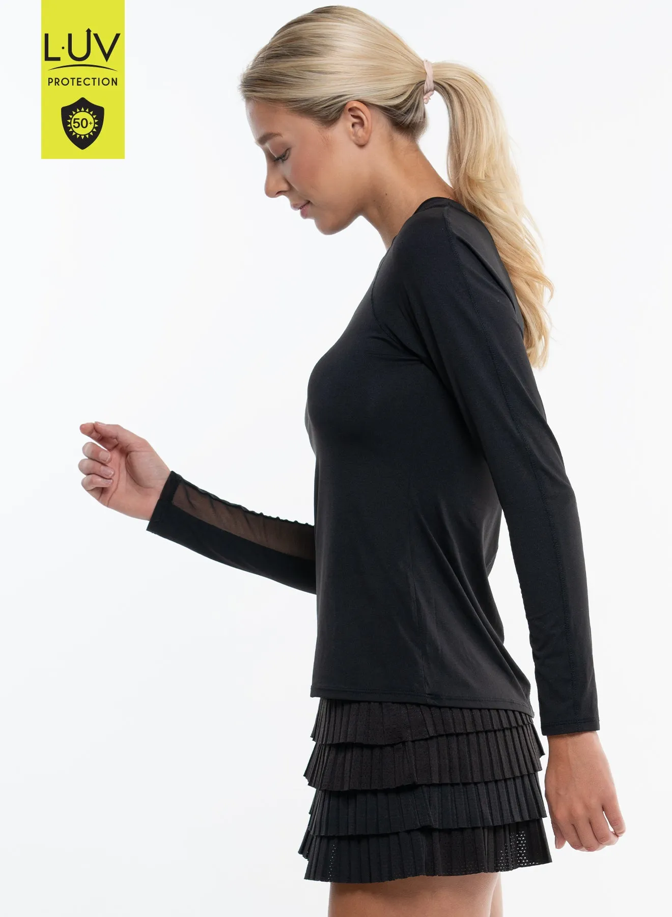 Breeze Long Sleeve Crew Eco Certified Textile Light Fit Wear