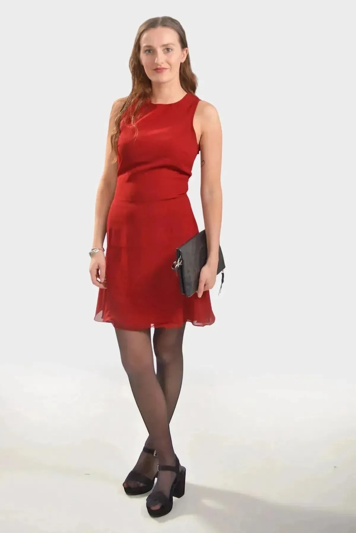 Summer Ready Fresh Flow Chiffon Sleeveless Party Dress