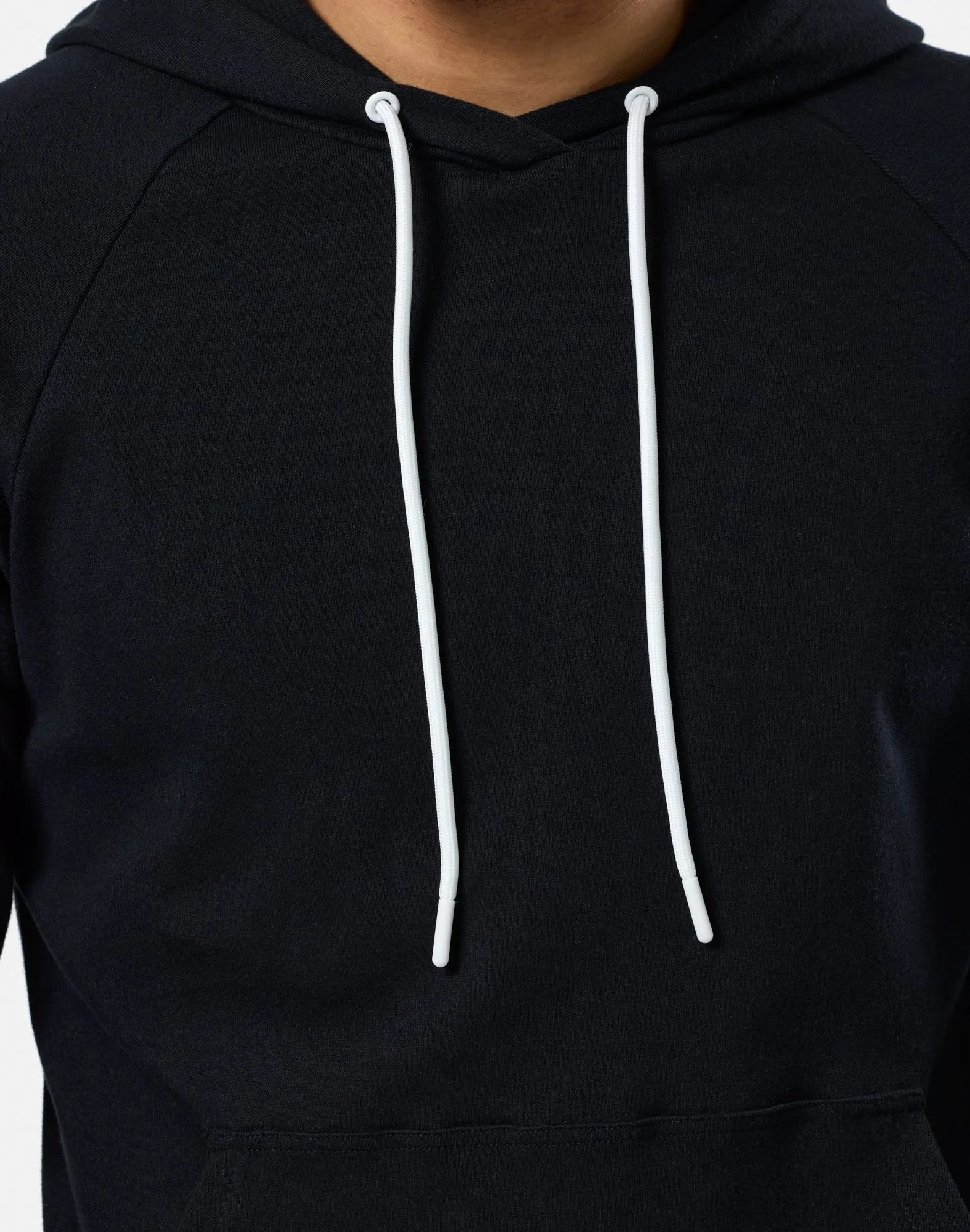 Chill Hoodie in Black logoed
