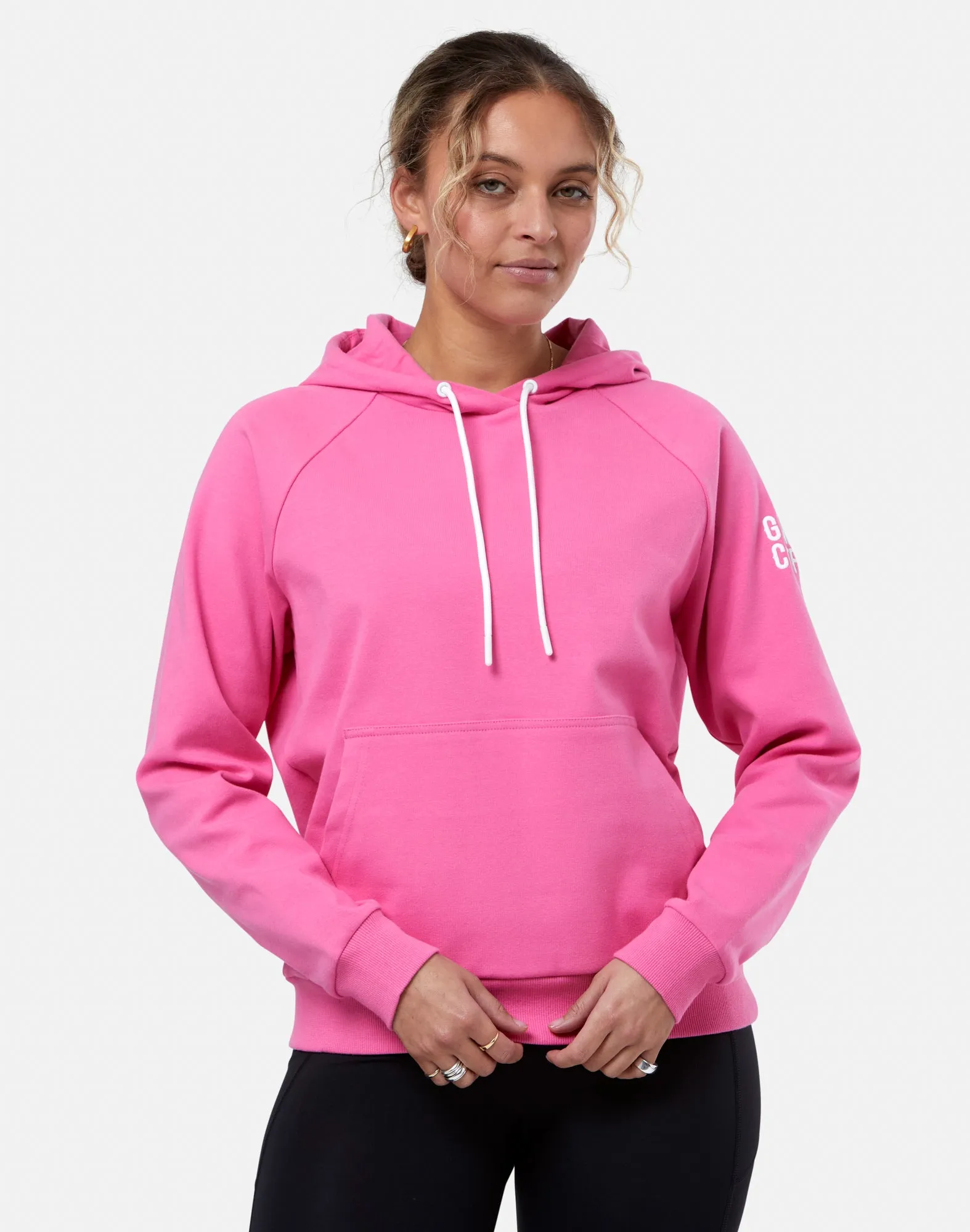Modern Soft Touch Fabric Chill Hoodie in Sangria Sunset