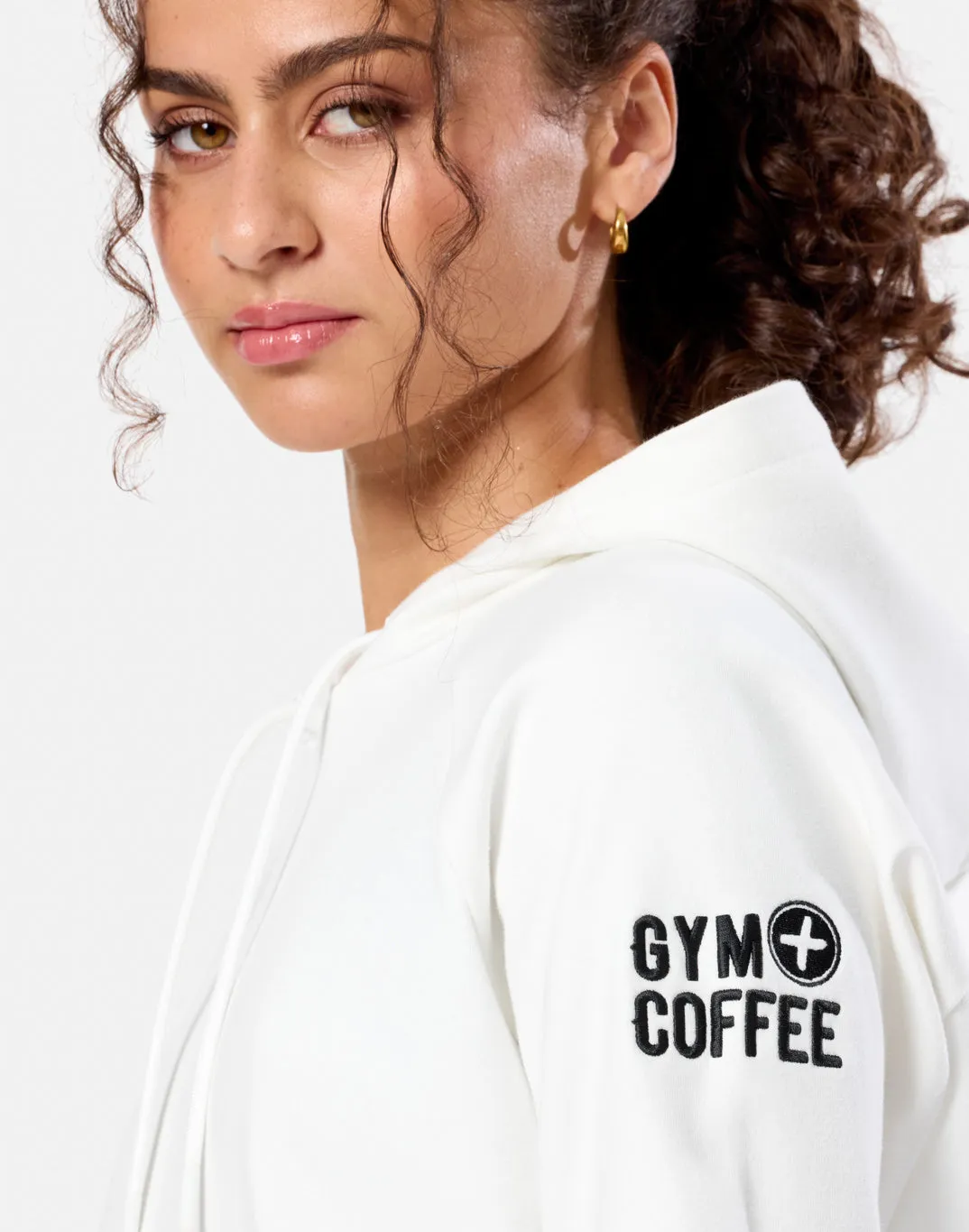 Chill Hoodie in Ultra White product delivery Shiny Finish