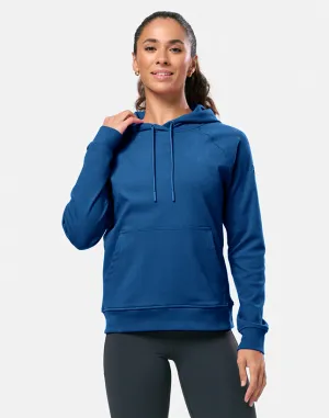 product cycling suitability Chill Patch Hoodie in Petrol Blue