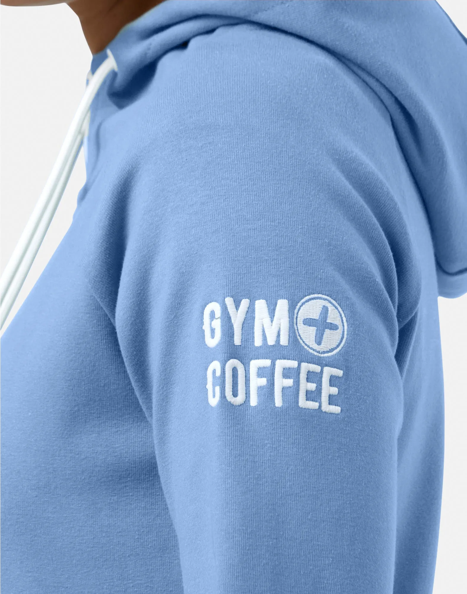 Errand Ready Chill Zip Hoodie in Oasis Blue