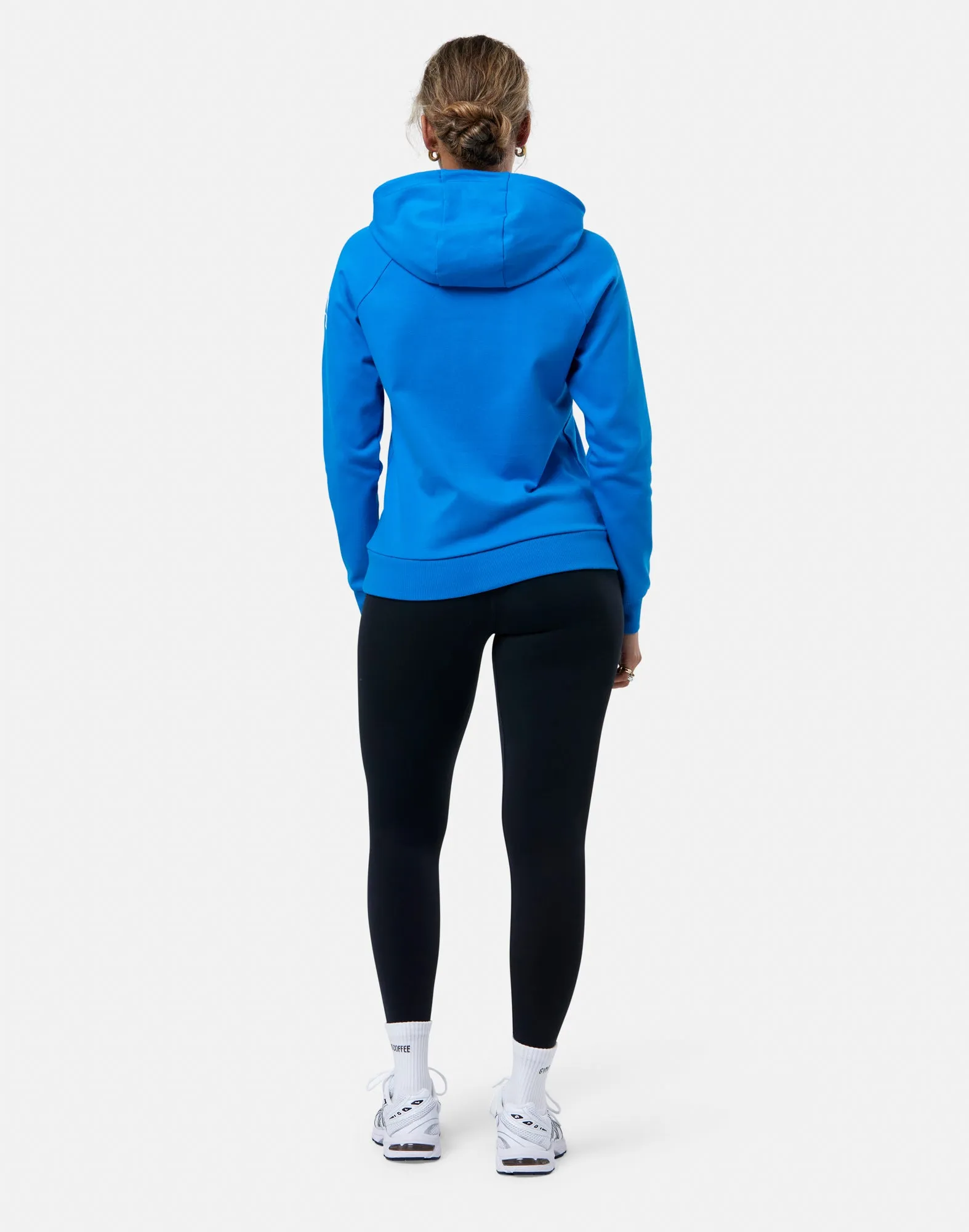 Street-Ready Look Dark Shade Chill Hoodie in Sky Blue