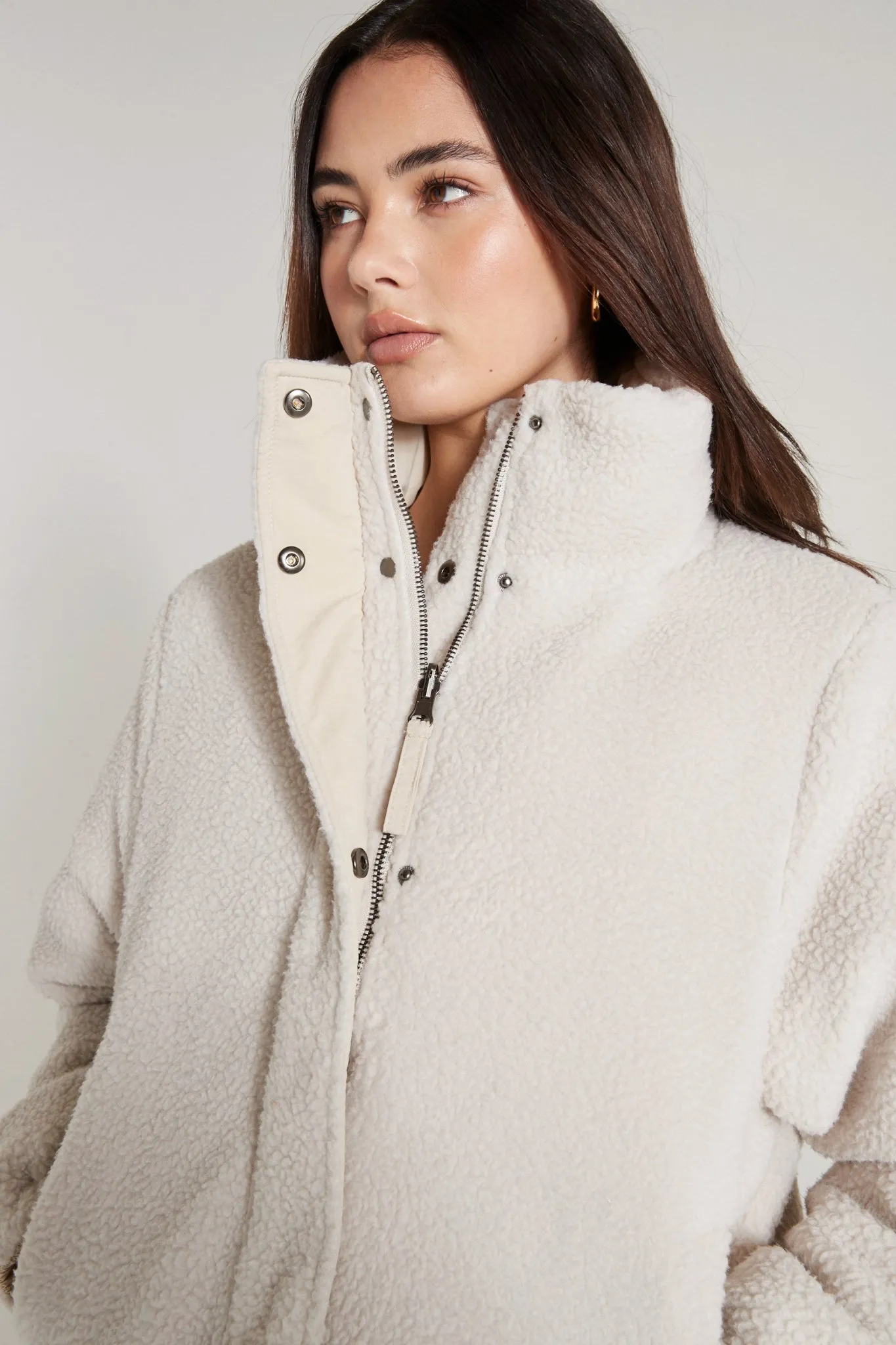 All Fenix Shearling Reversible Puffer Jacket Glow In The Dark Accents