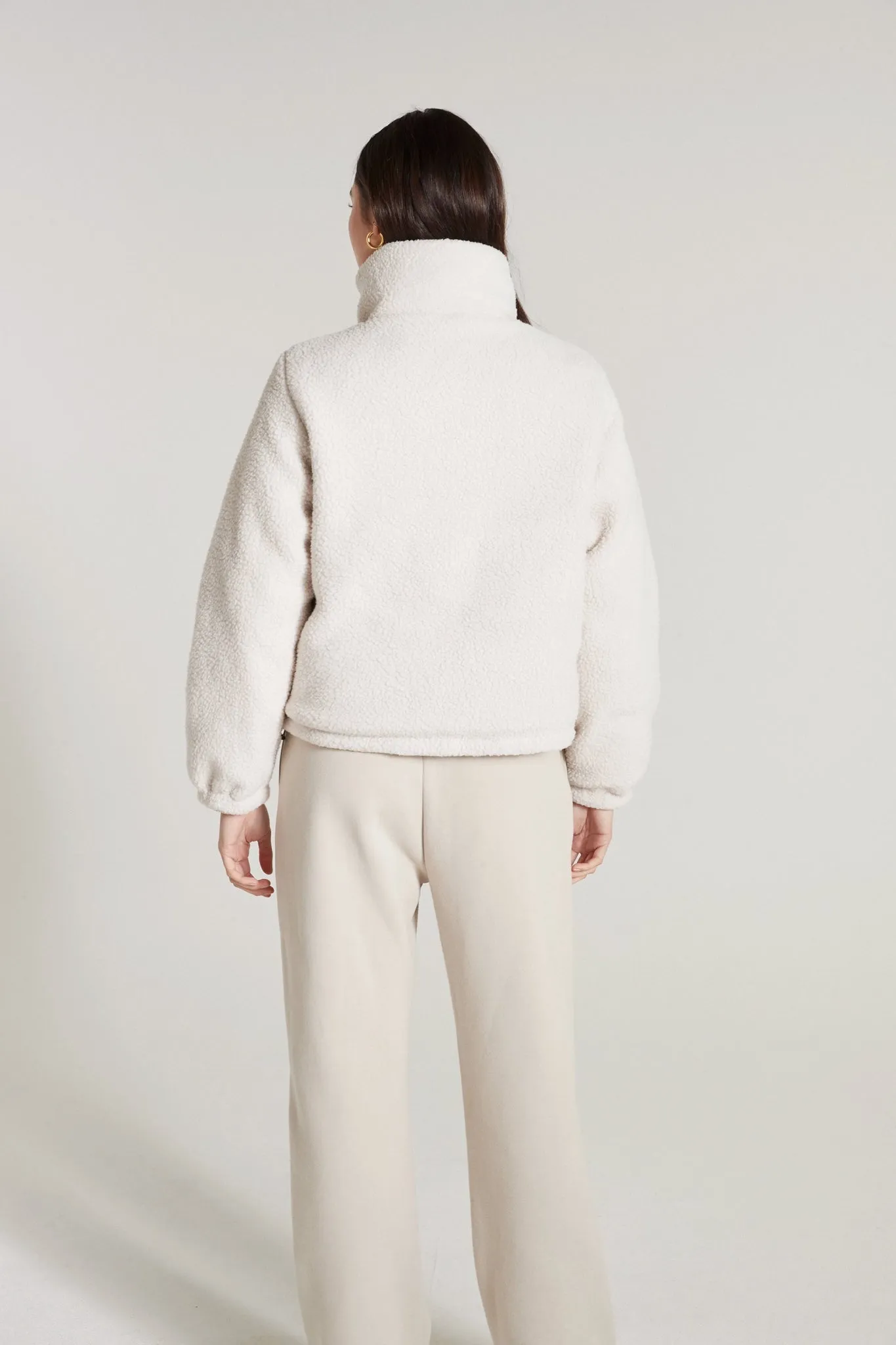 Light Travel Piece No Wrinkle All Fenix Shearling Reversible Puffer Jacket