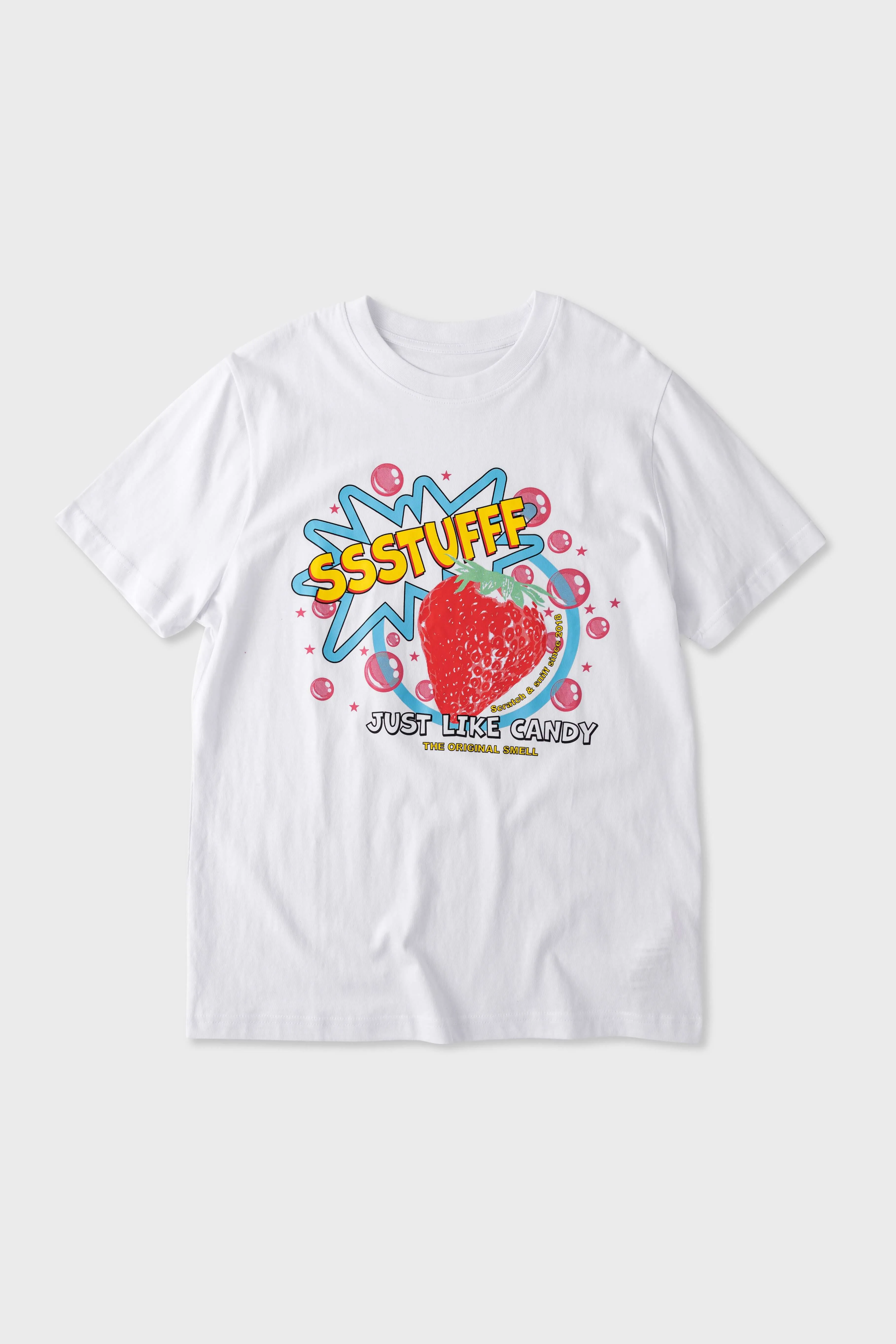 Weekend Style Perfect for Outdoors Strawberry Scented Tee