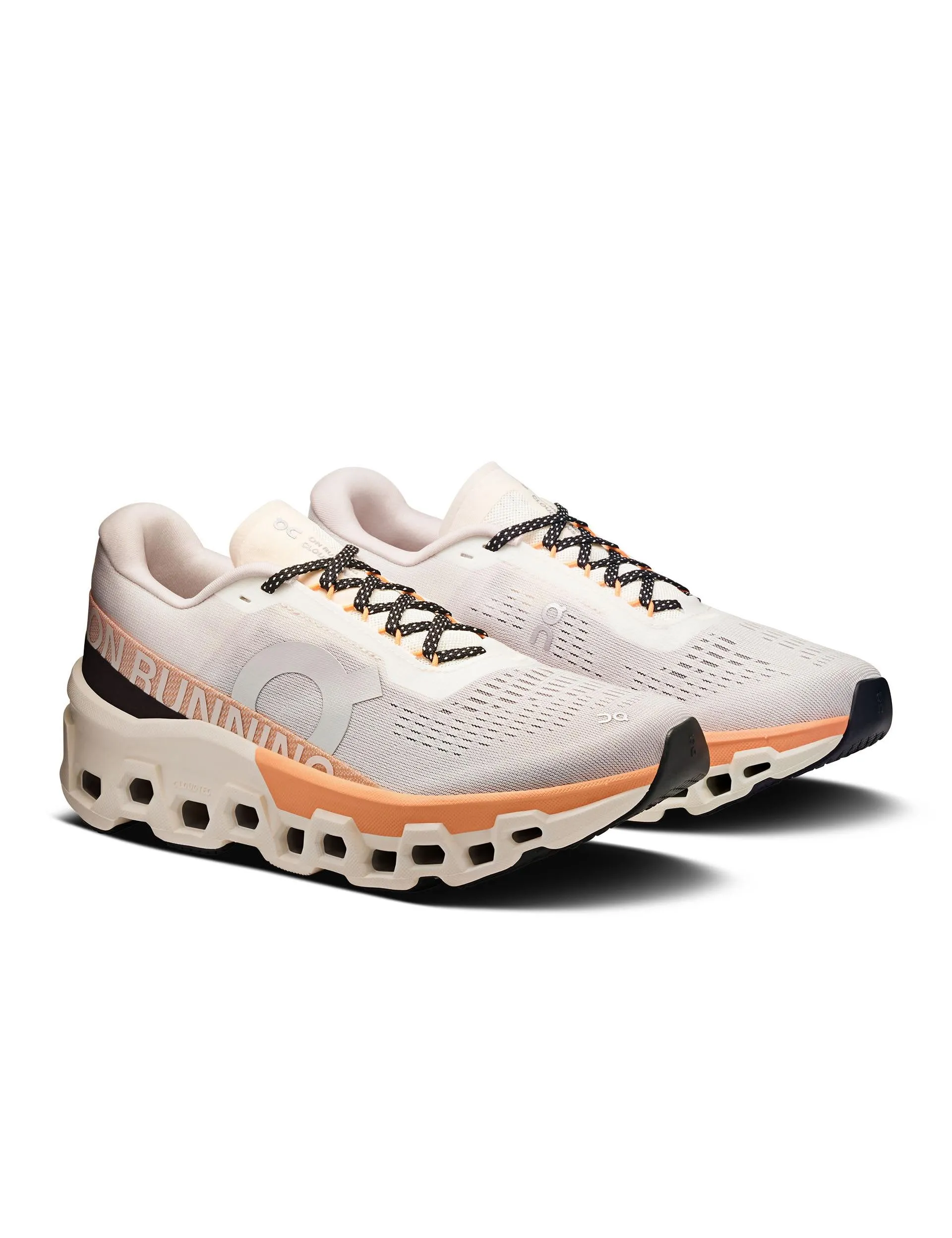asphalt - surface running shoes Cloudmonster 2 - Ivory/Tangerine