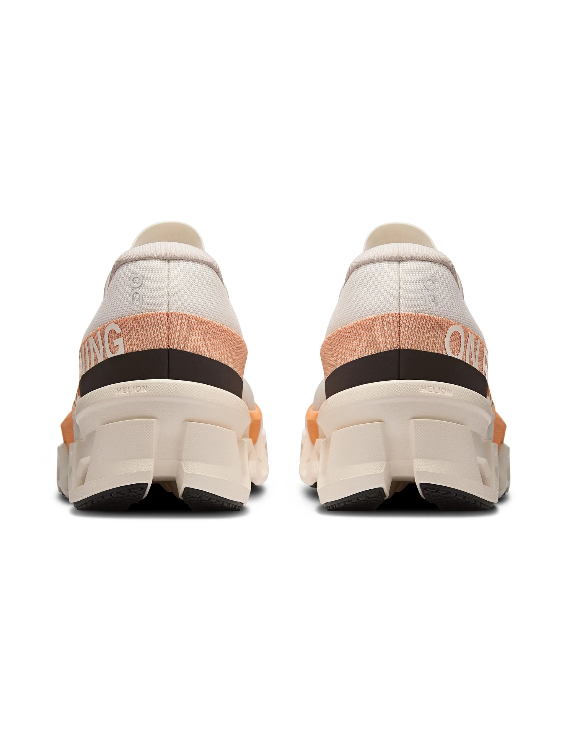 Soft Lining Shoes gym-goer Cloudmonster 2 - Ivory/Tangerine