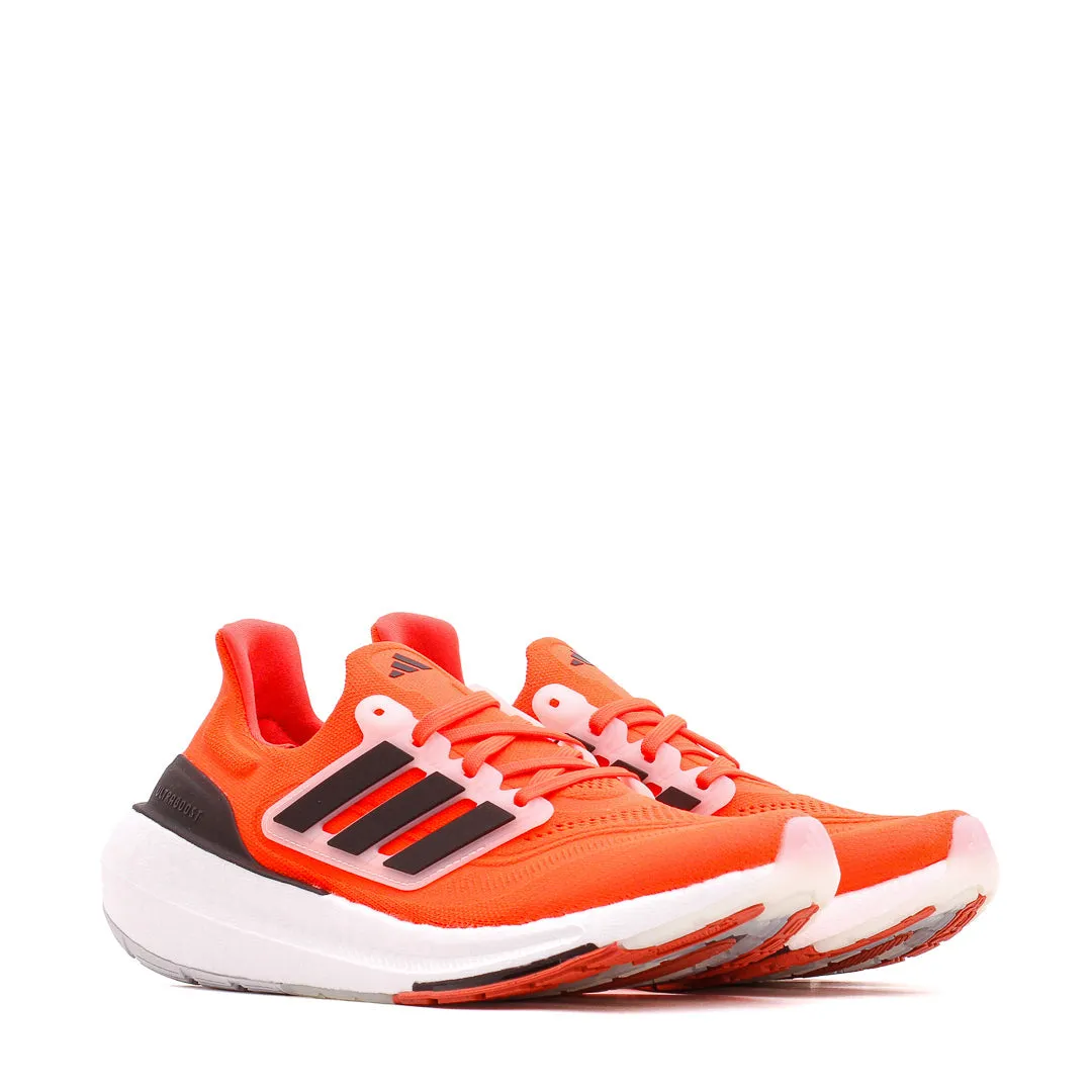Adidas Running Men Ultraboost Light Red HQ6341 breathable fabric shoes Recommended