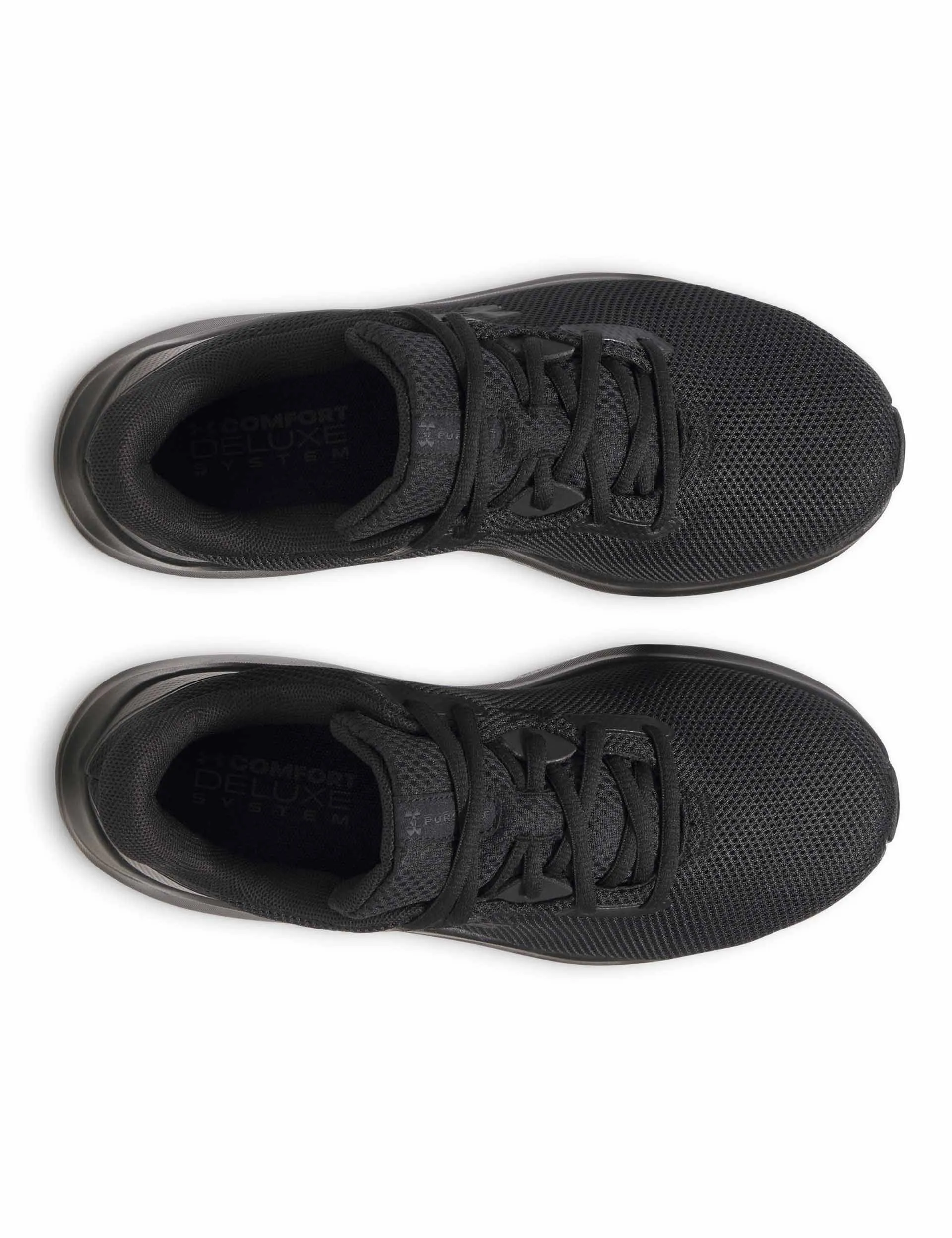 Pursuit 4 Running Shoes - Black breathable - upper - feature shoes