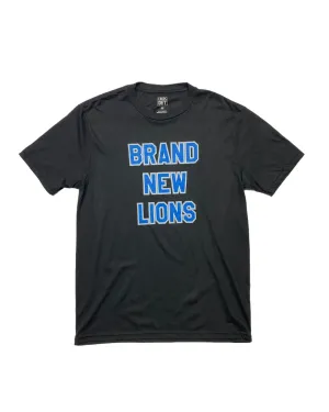 Ink Detroit - Brand New Lions Tri-Blend T-Shirt - Black Cozy Stretch