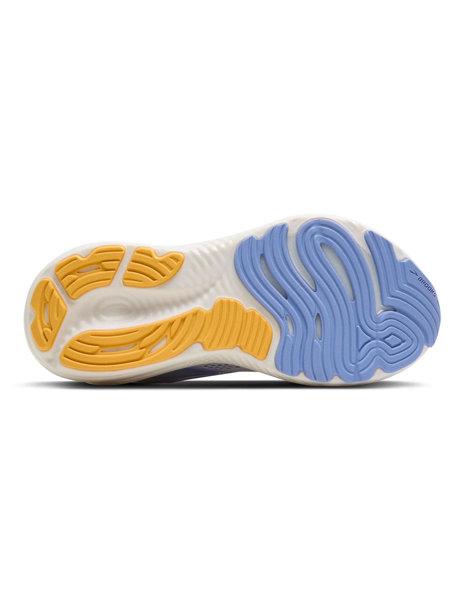 senior athletic shoes anti - blister shoe attribute Glycerin 22 - White/Blue Heron/Apricot