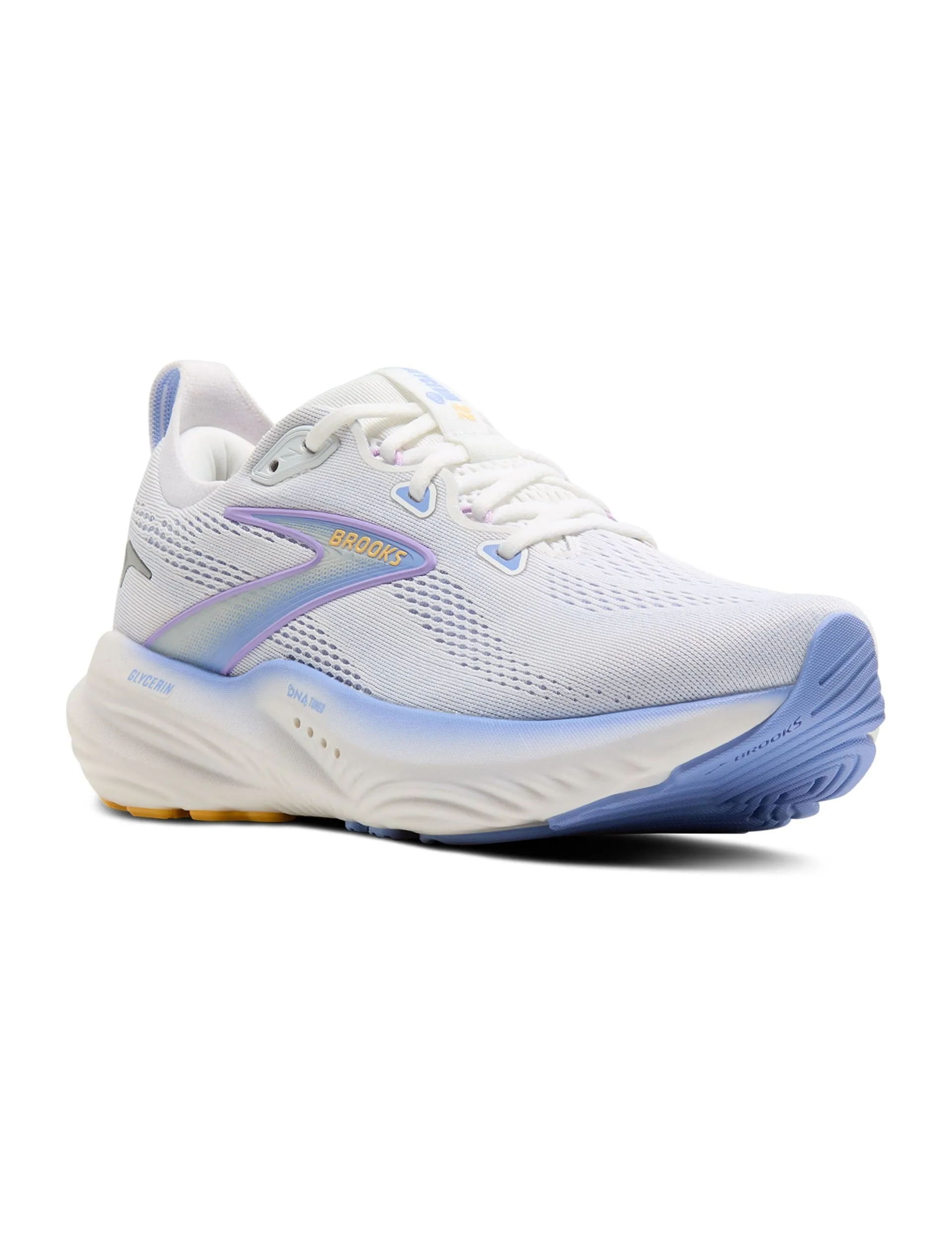 Glycerin 22 - White/Blue Heron/Apricot Speed Response Comfort-focused