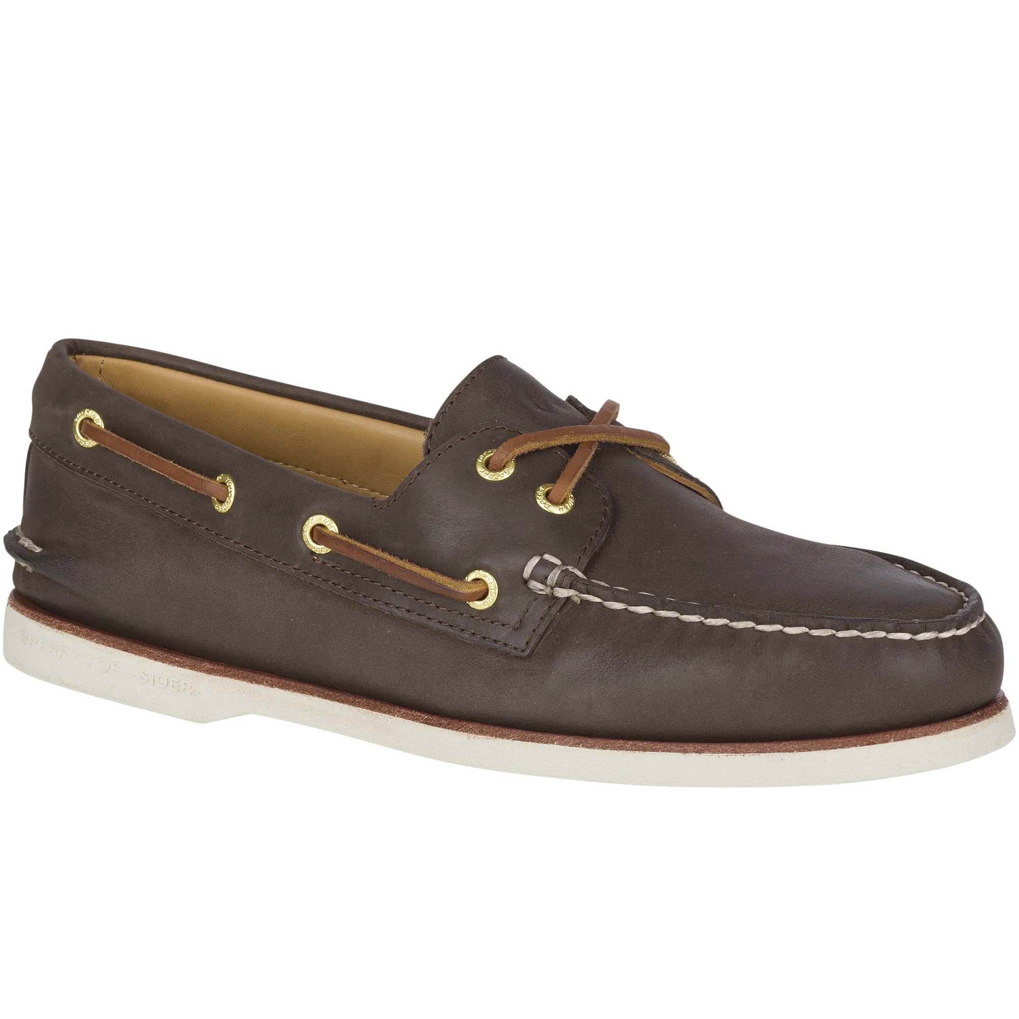 Slip   resistant   sole Men's Gold Cup? Authentic Original? Boat Shoe - Brown (0219493)