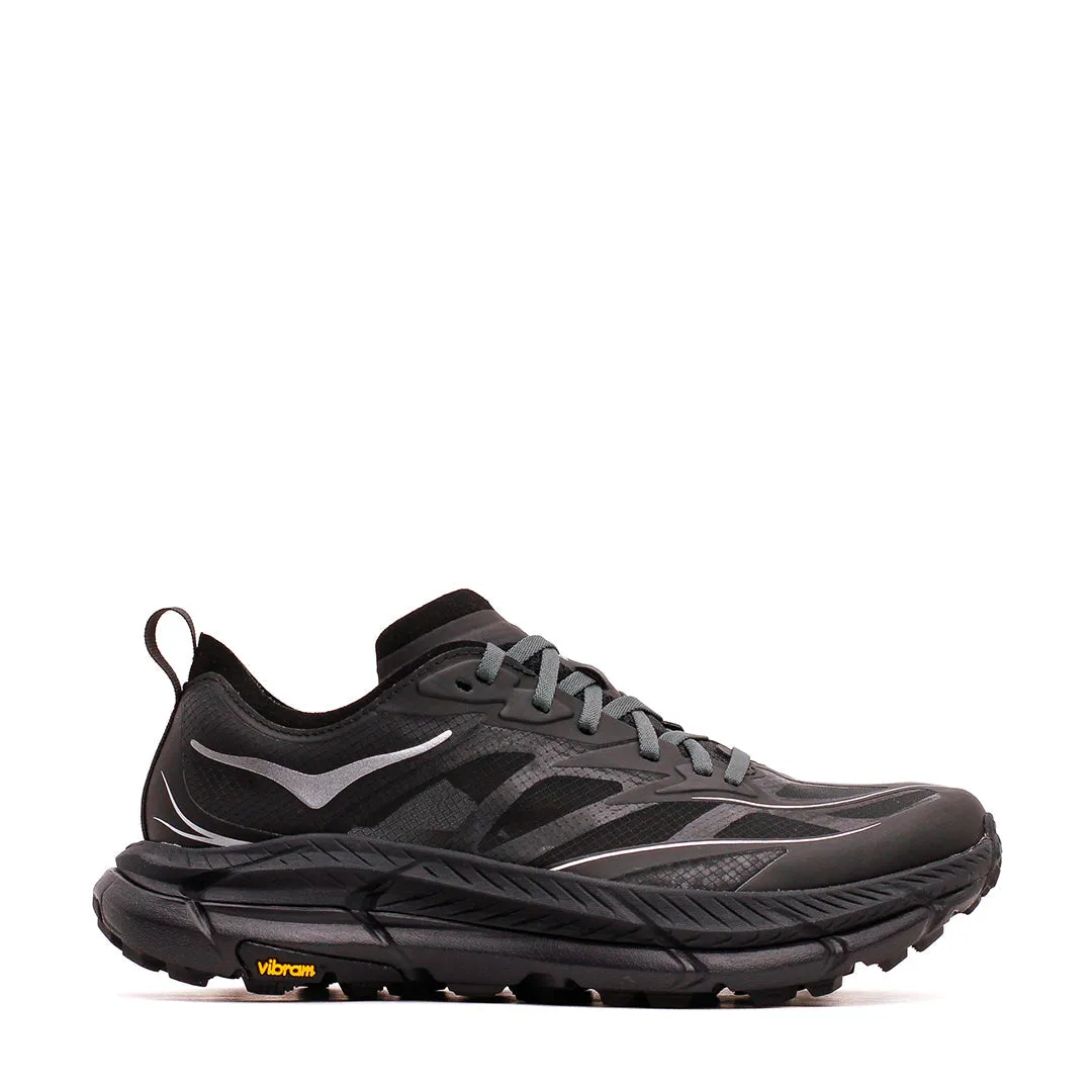 Classic Charm Hoka One One Unisex Mafate Speed 4 Lite Black 1168450-BCKT