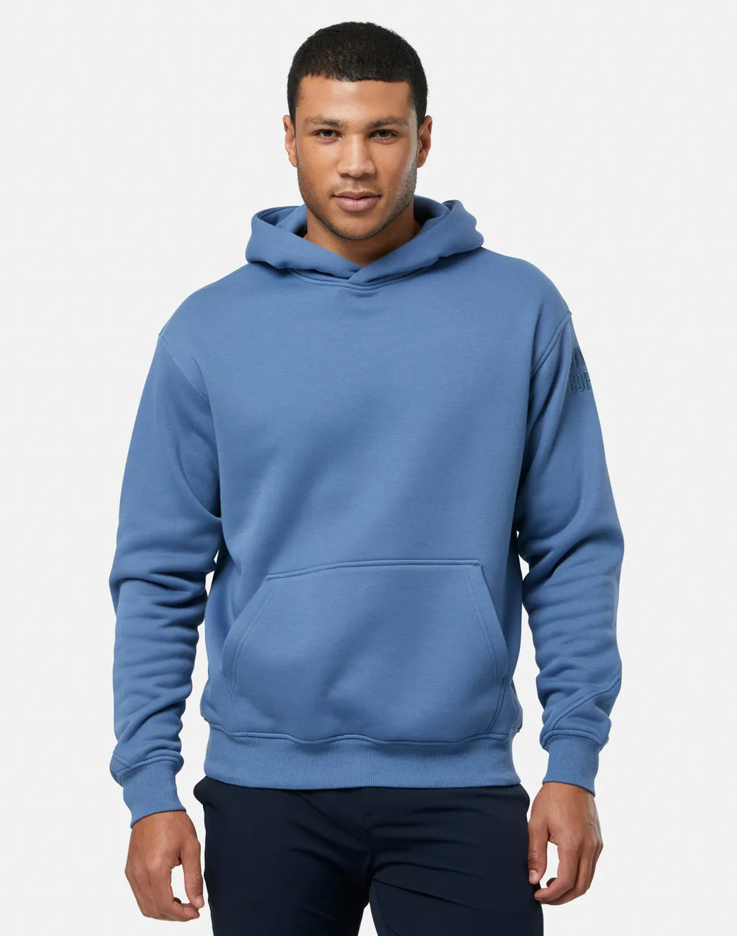 Sierra Drift Hoodie in Oasis Blue Brand Name snowboarding suitable