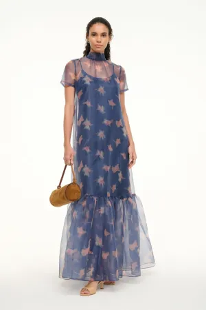 CALLUNA DRESS | BOTANICAL NAVY Relaxed and stylish Whimsical Mood