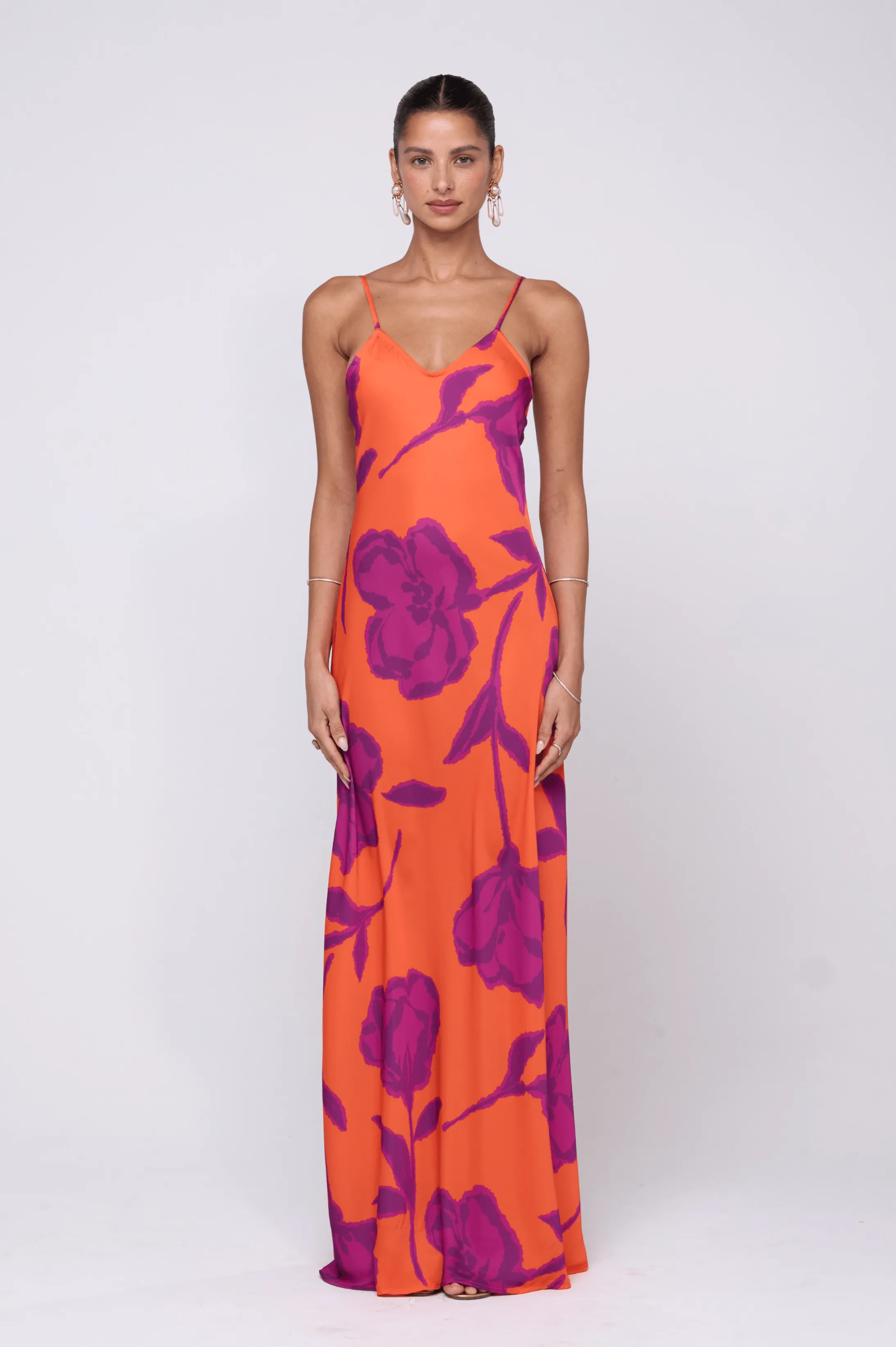 Rose Dress in Mandarin Chic casual Soft Detail