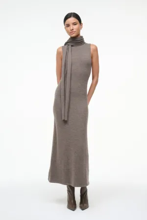 CANAL MIDI DRESS | TRUFFLE Smooth Wear elegant design