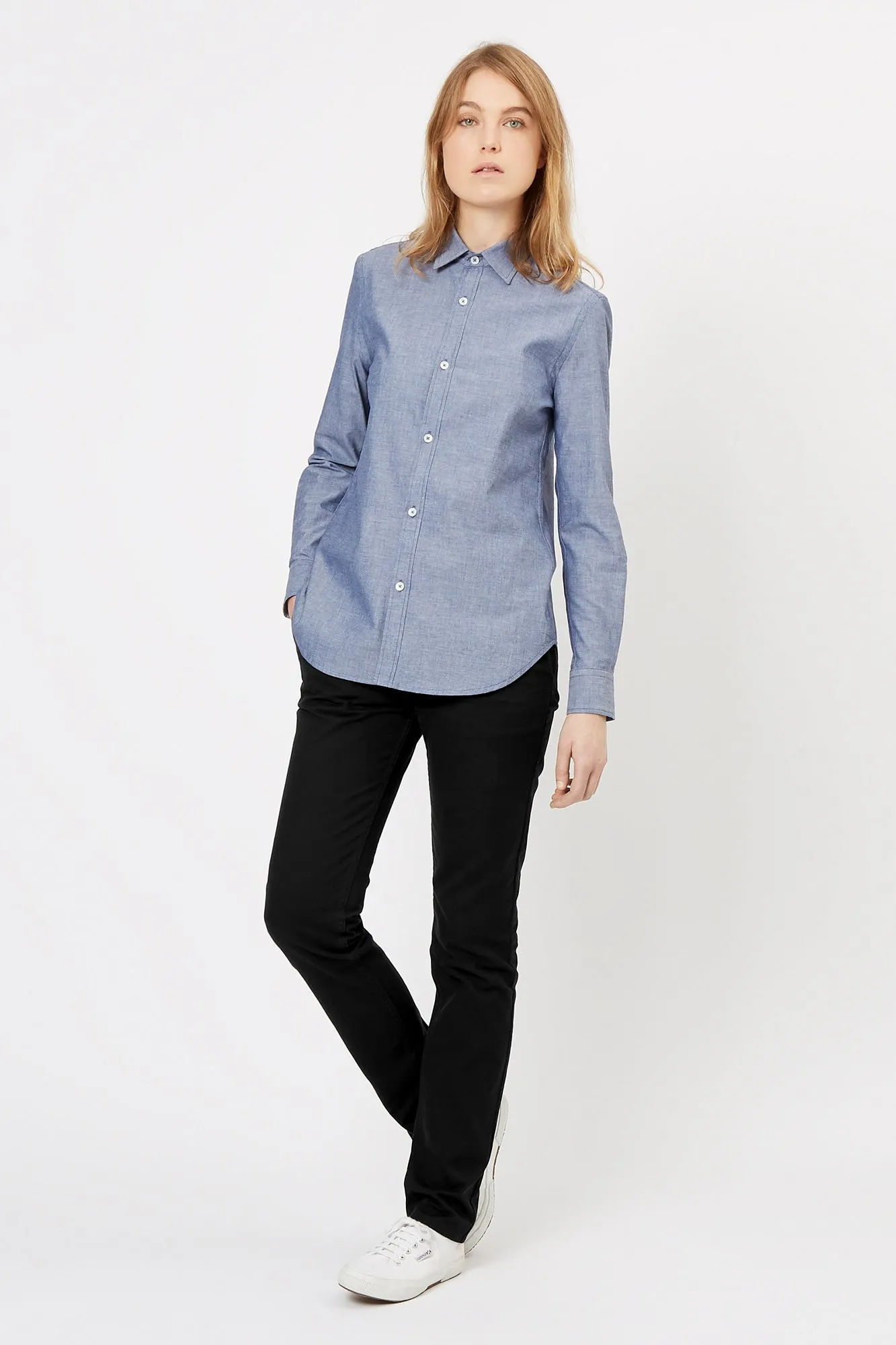 Flexible Use Women's Chino Slim Stretch - Black