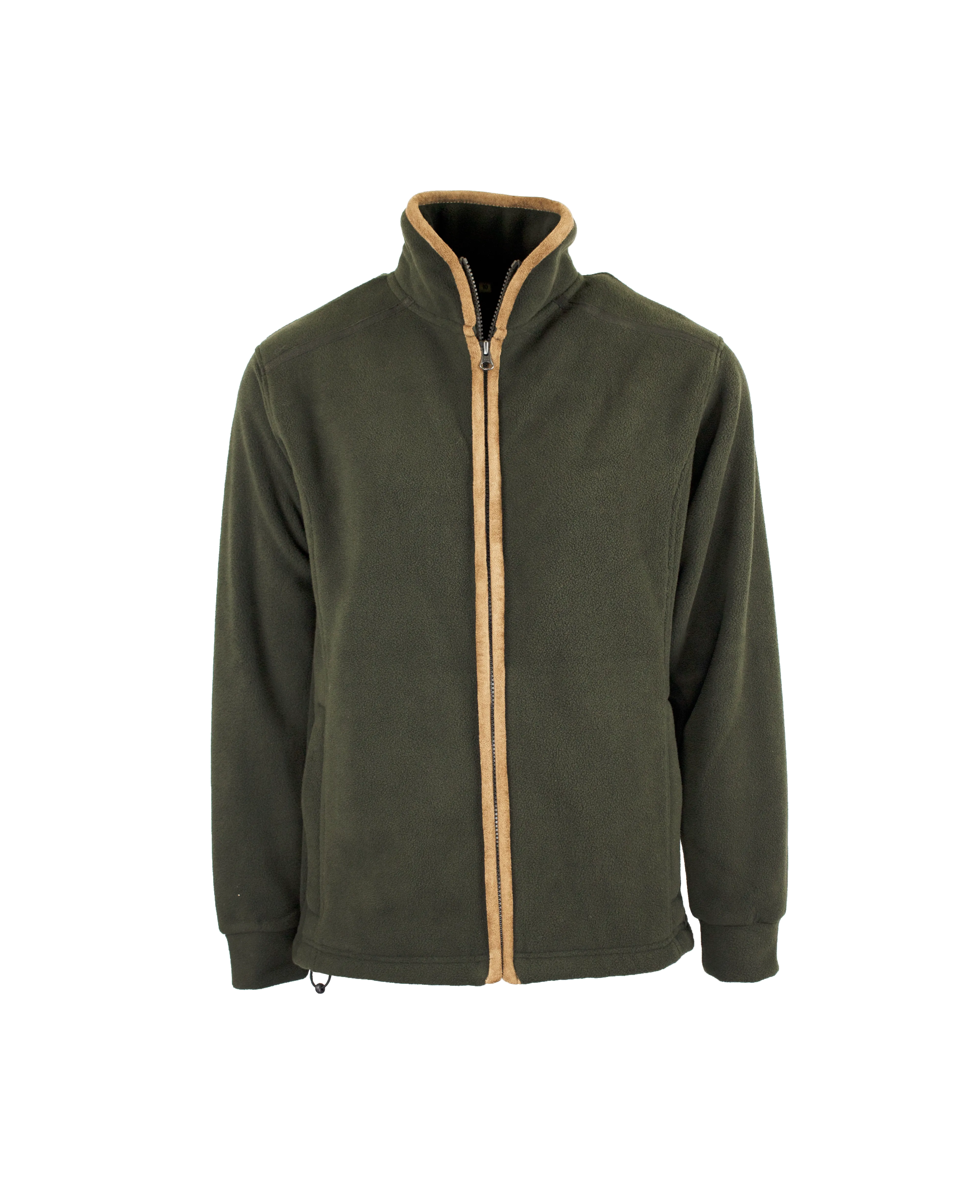 LF202 - Ladie's Fleece Jacket - KHAKI Simple Layer Daily Comfort