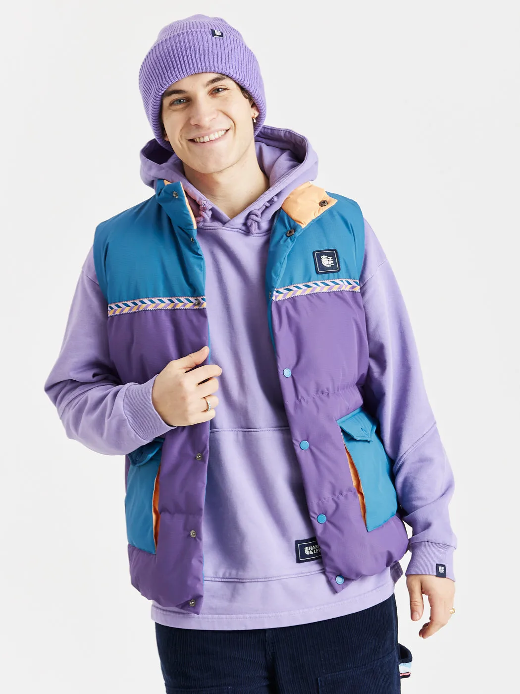Lumi Oversized Hoodie Deep Lavender Collared