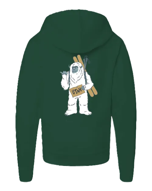 Ski Utah Yeti Youth Hoodie - Multiple Colorways product budget friendly choice mountain style