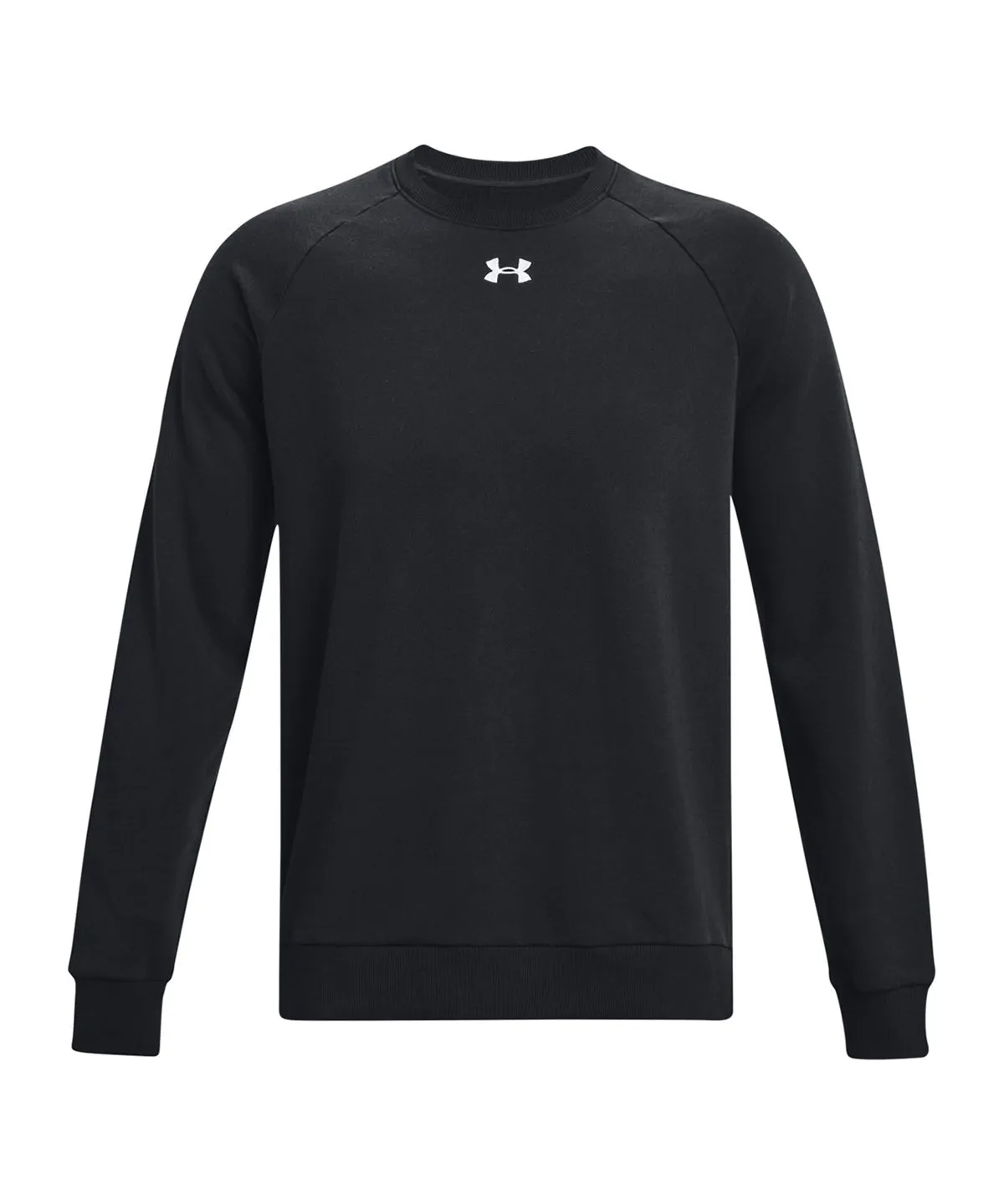 Cozy Hoodie UA Rival Fleece Crew | BLACK/WHITE