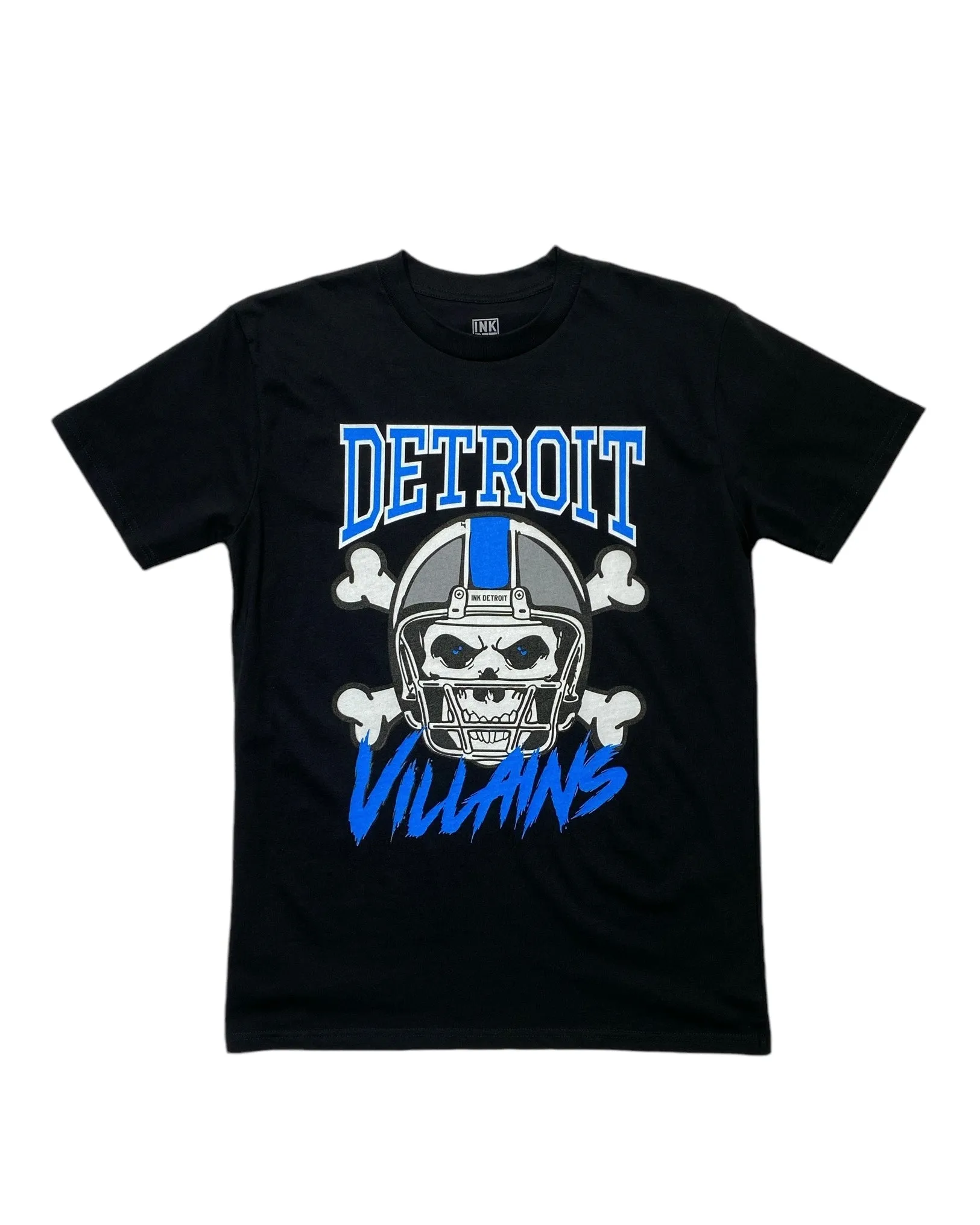 Chic And Comfortable Ink Detroit - Villains T-Shirt - Black