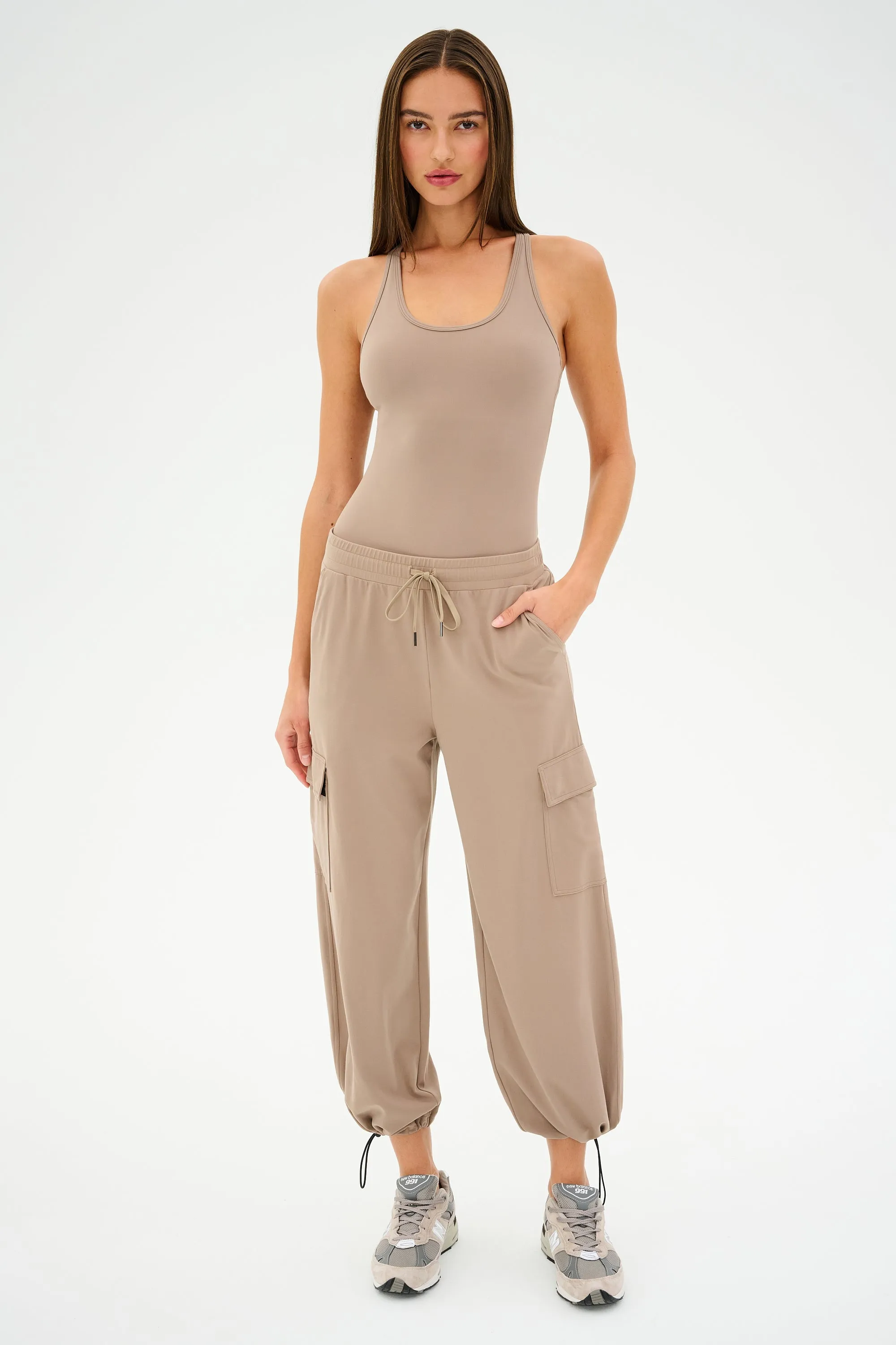 sporty wear Nico Airweight Cargo Pant - Latte