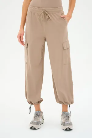 Light Wear Fit Nico Airweight Cargo Pant - Latte