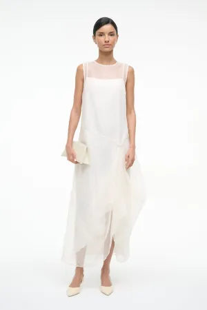 Hidden Zipper VIOLA DRESS | IVORY