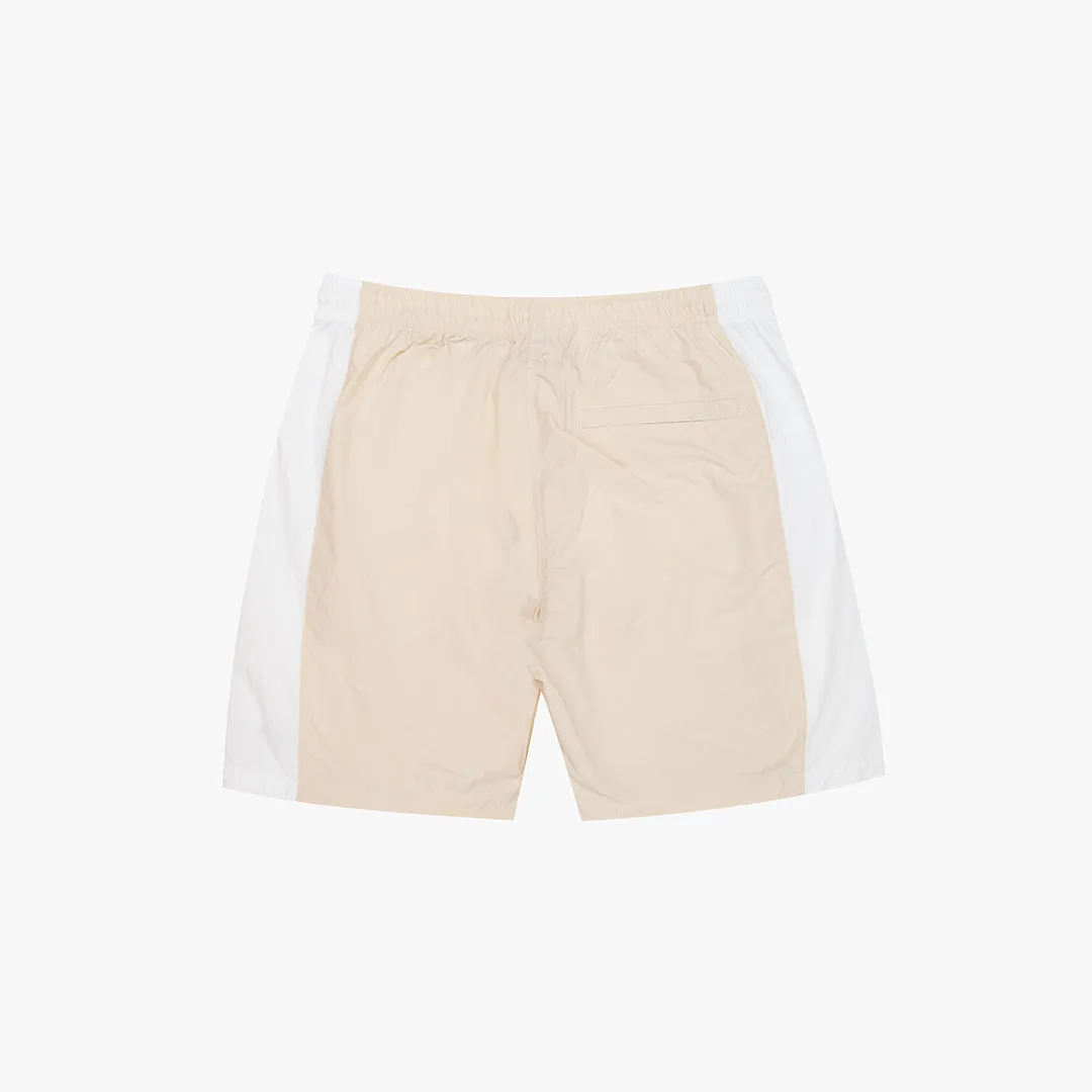 Elastic Waistband Design Copa Shorts White