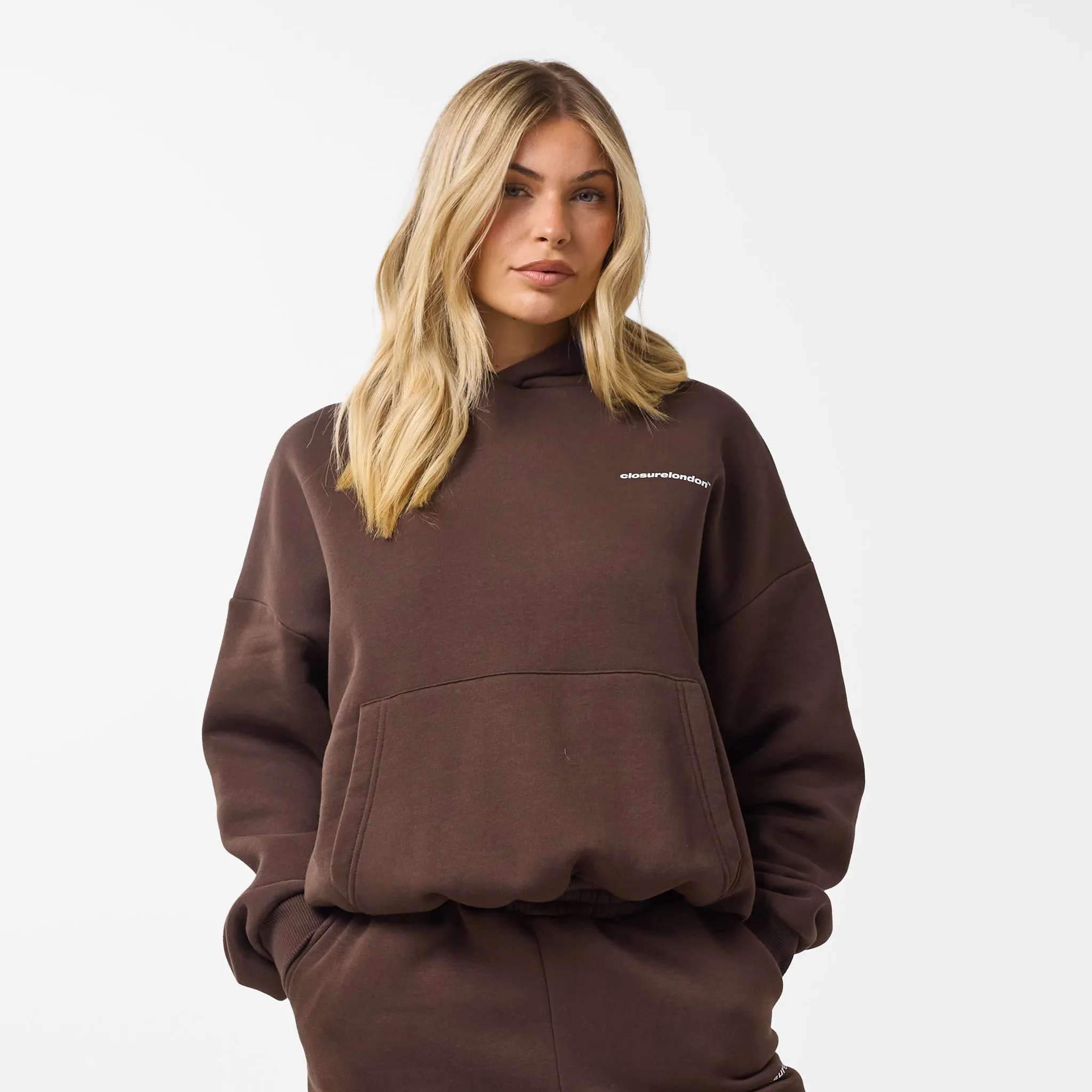 Core Logo Hoodie | Coffee product gym ready performance team wear