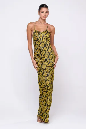 Fitted Look Dreamy Presence Vida Dress in Sorrento