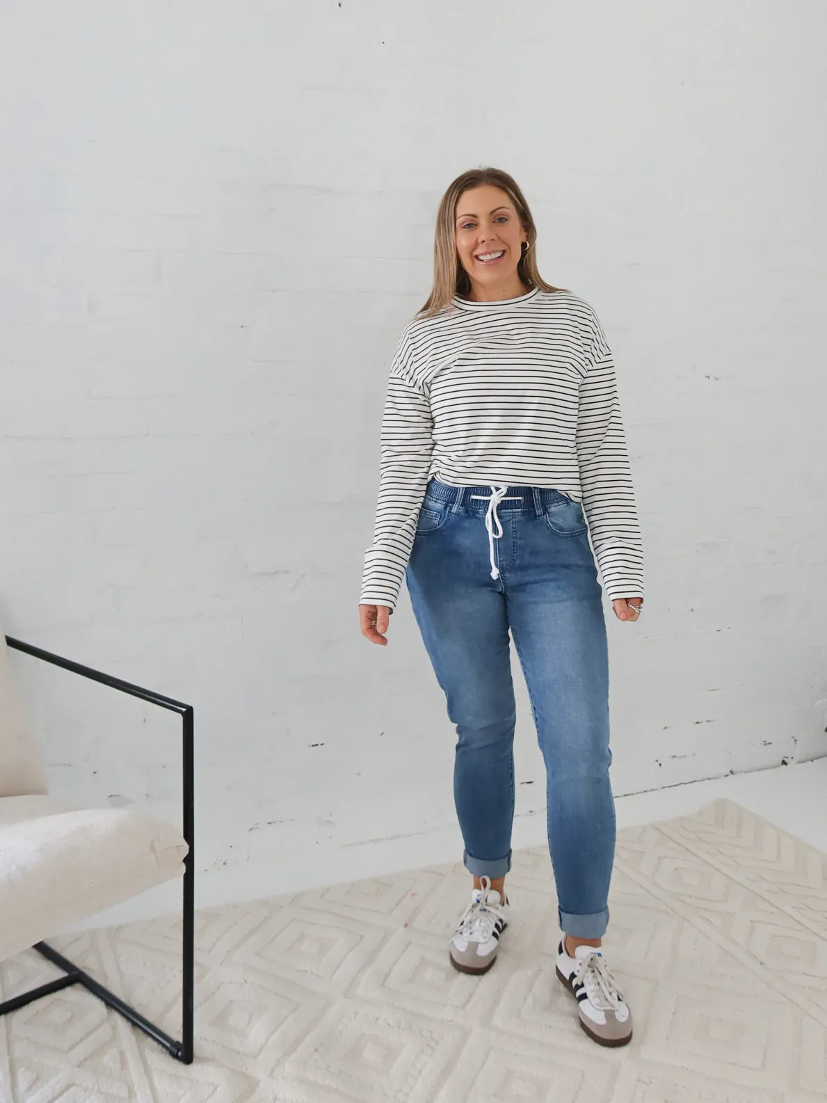 Quick Comfort Design Mason Joggers - Light Blue